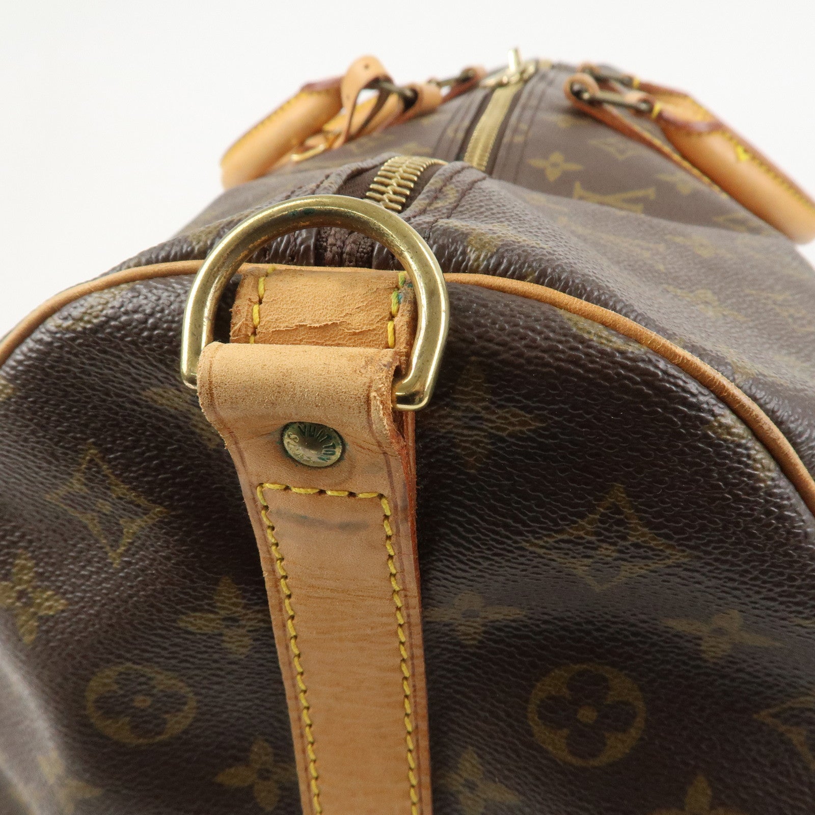 Louis Vuitton Monogram Keep All Bandouliere 60 Boston Bag M41412