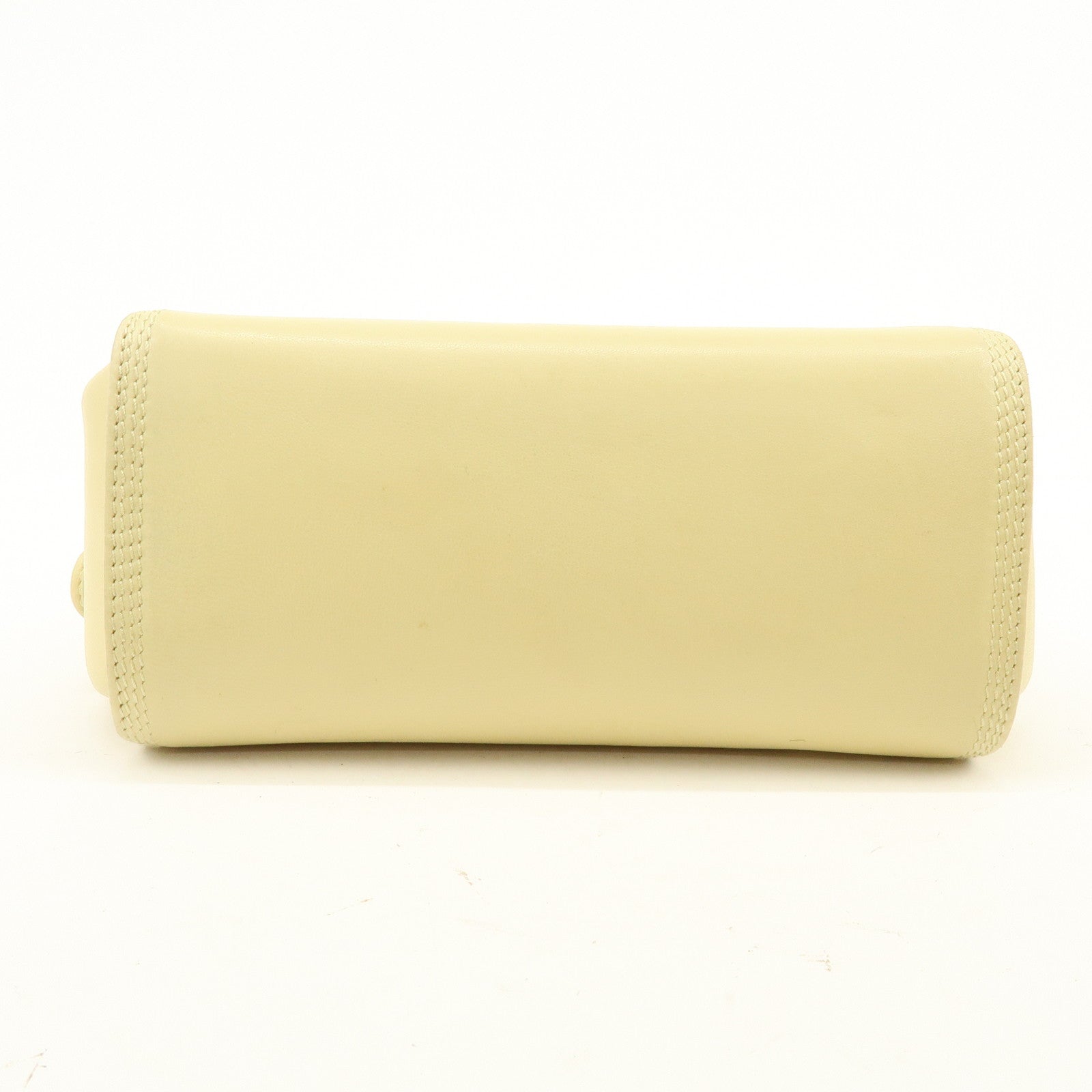 LOEWE Anagram Leather Shoulder Bag Crossbody Bag Beige