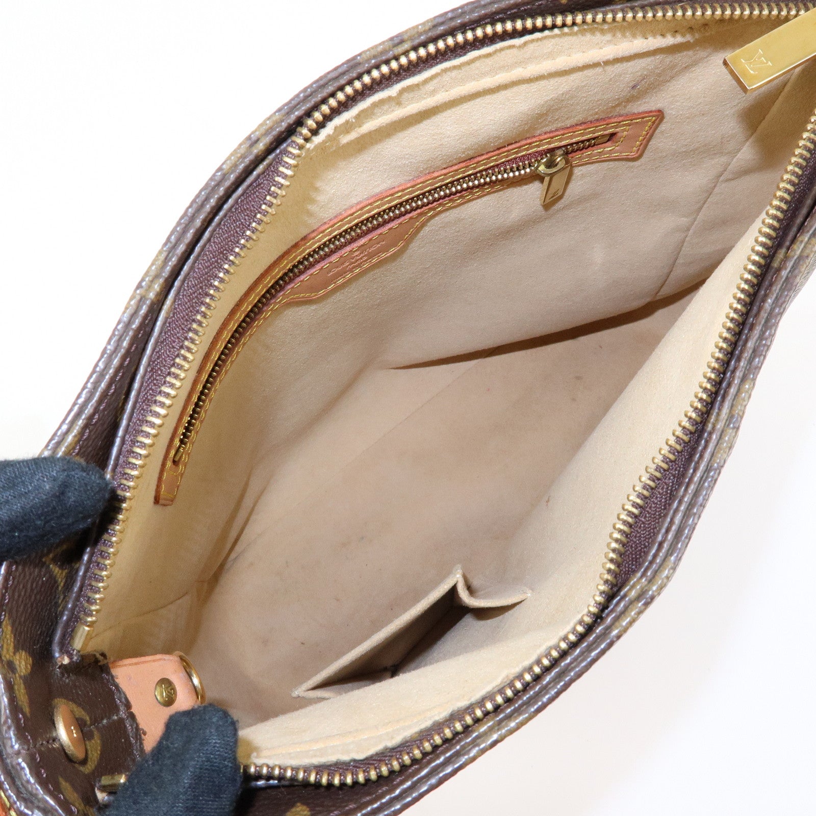 Louis Vuitton Monogram Looping GM Shoulder Bag Brown M51145
