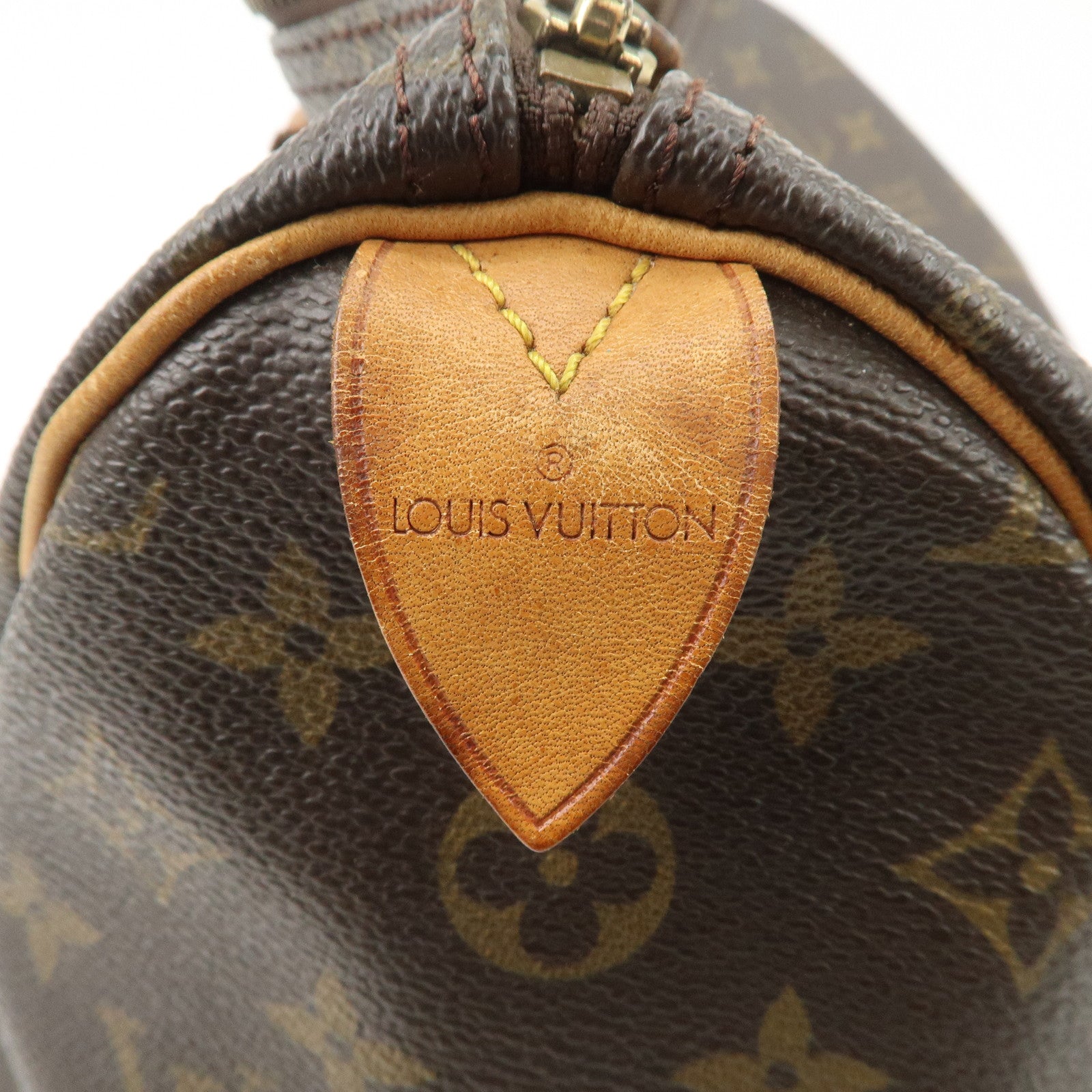 Louis Vuitton Monogram Speedy 35 Hand Bag Boston Bag M41524 Used