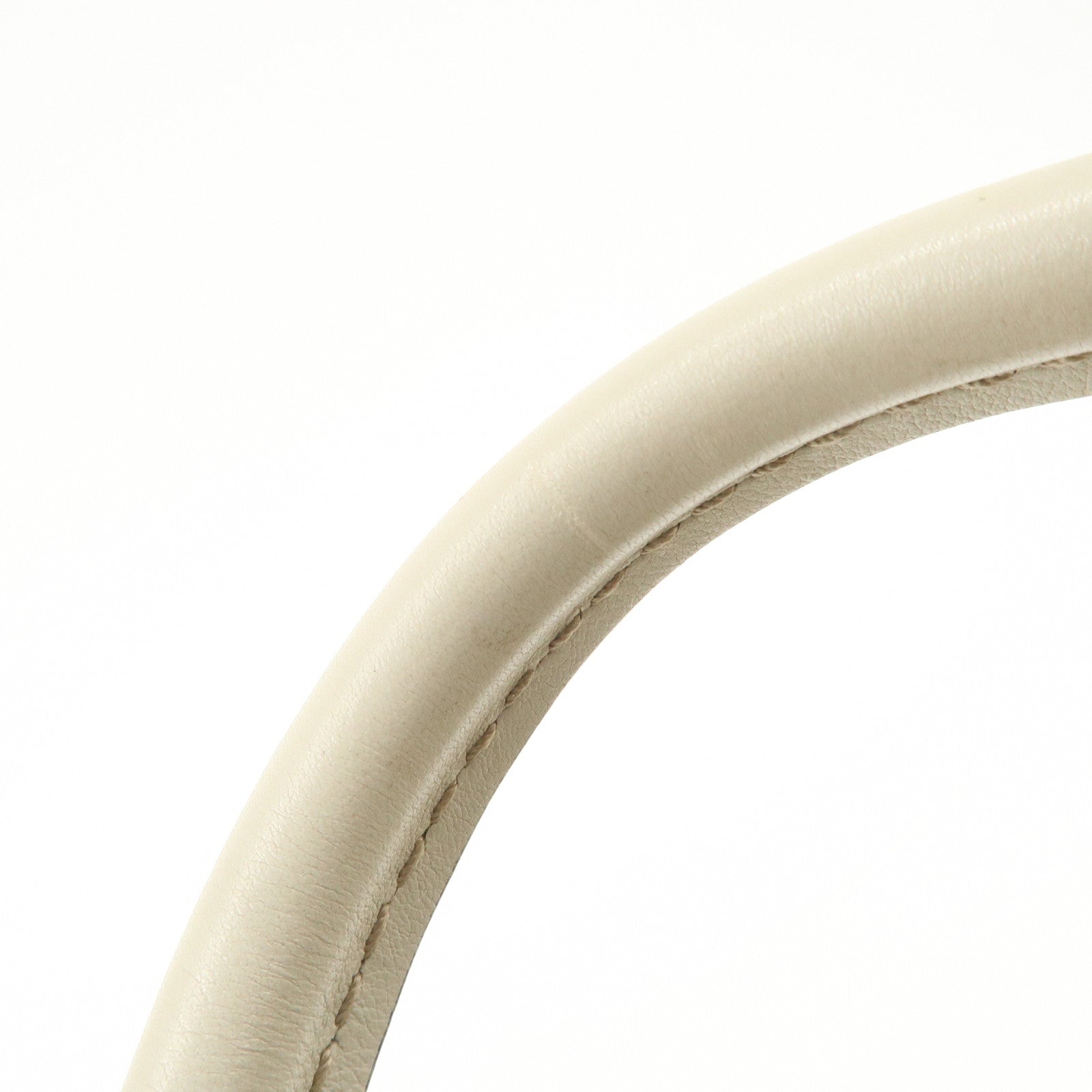 GUCCI Sukey Guccissima Leather Tote Bag Hand Bag Ivory 211944 Used