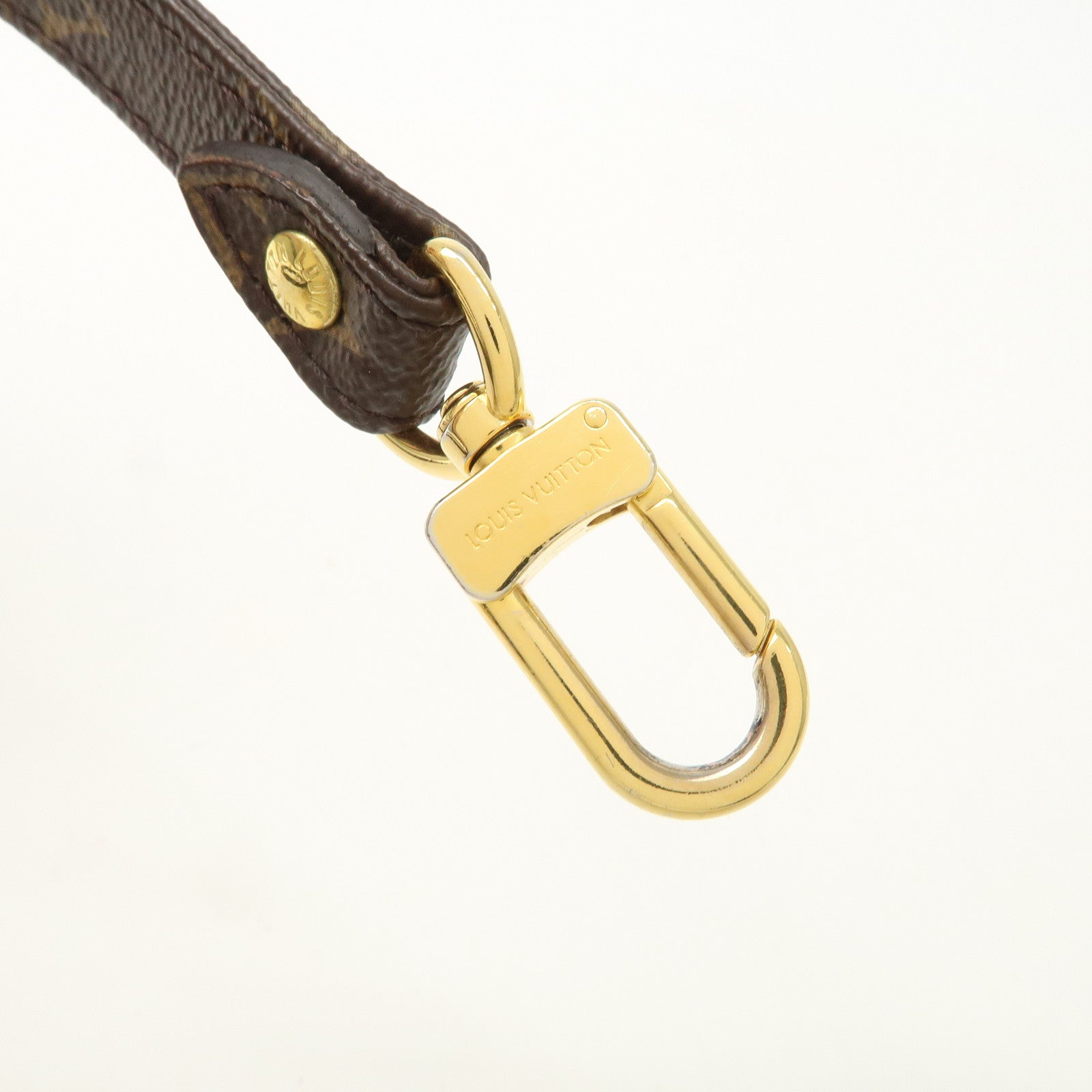 Louis Vuitton Monogram Canvas Adjustable Shoulder Strap J52315 Used