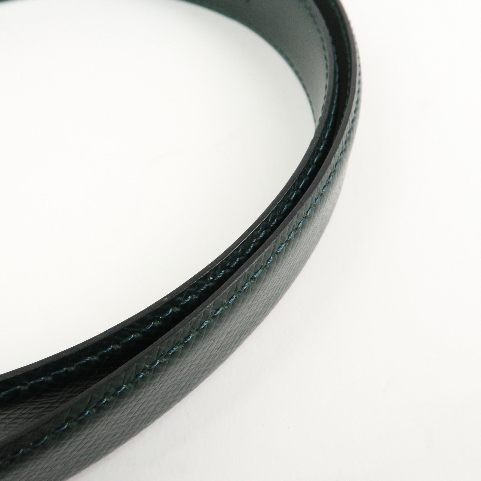 Louis Vuitton Taiga Leather Ceinture Belt Epicea M6845V