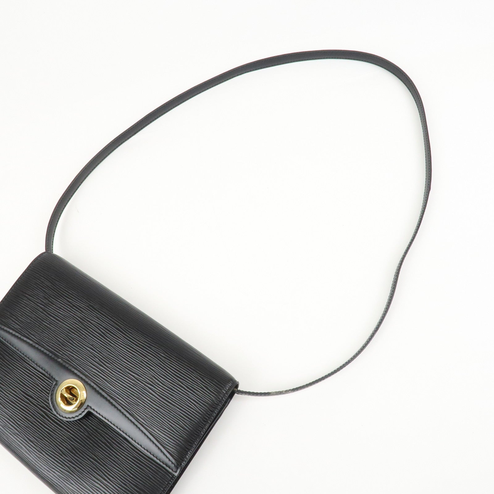 Louis Vuitton Epi Leather Arche Shoulder Crossbody Bag Noir M52572