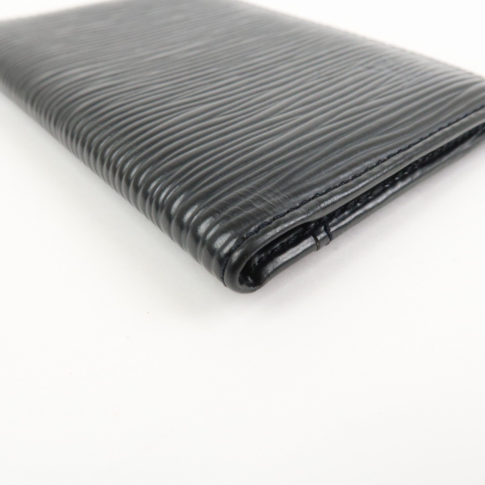 Louis Vuitton Epi Leather Organizer De Poche Card Case Noir N63582