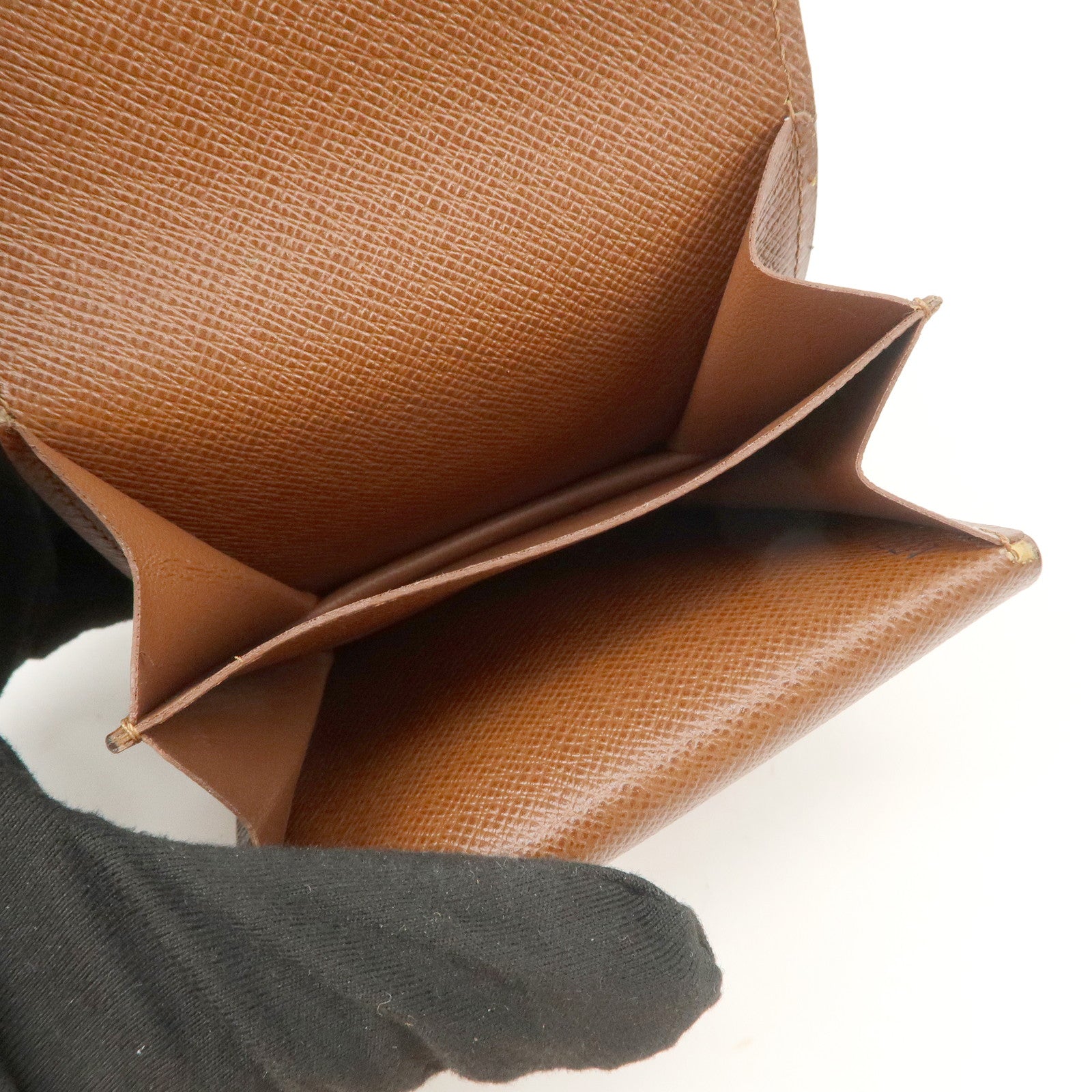 Louis Vuitton Monogram Porte Monnaie Gousset Coin Case M61970