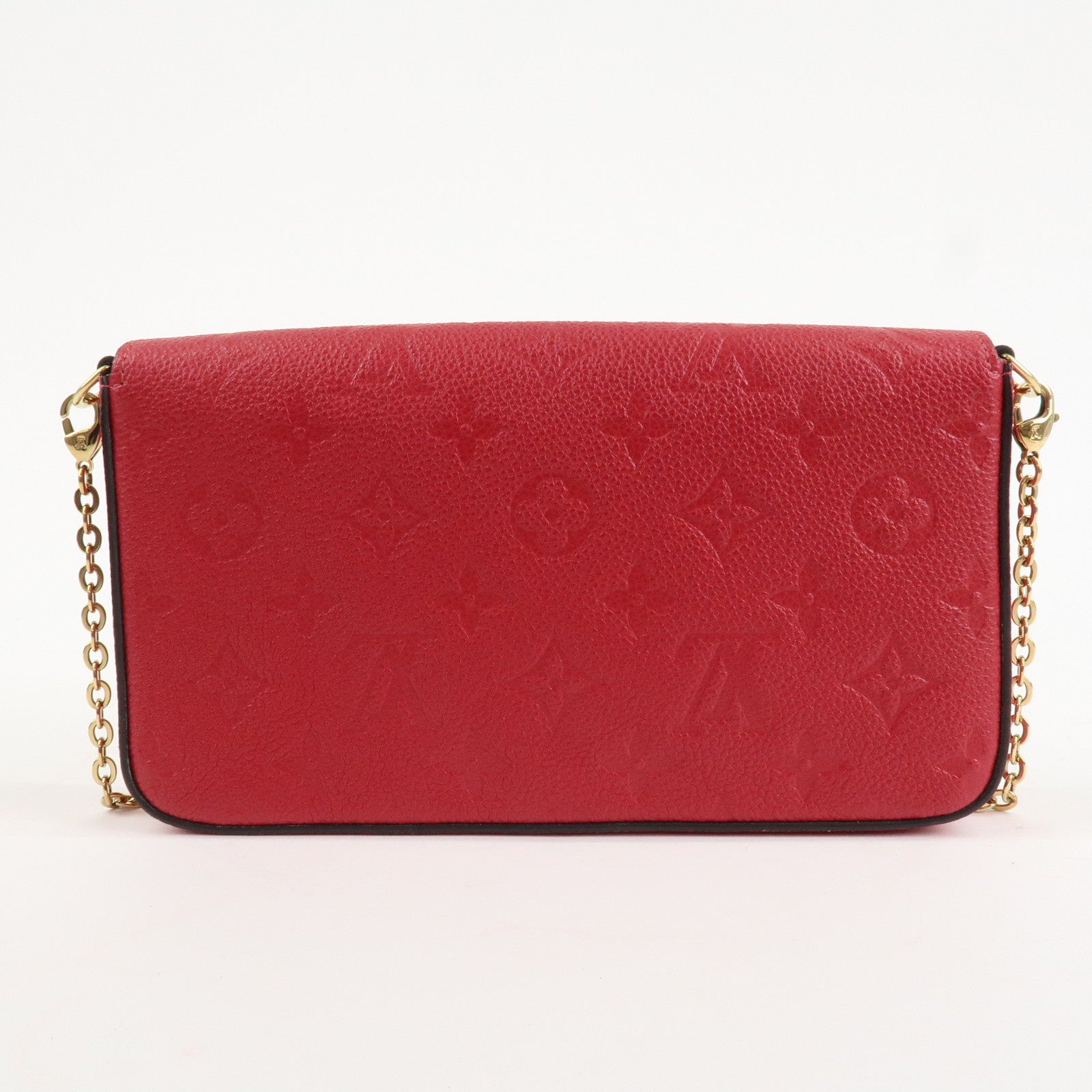 Louis Vuitton Monogram Empreinte Felicie Chain Shoulder Bag M63700 Used