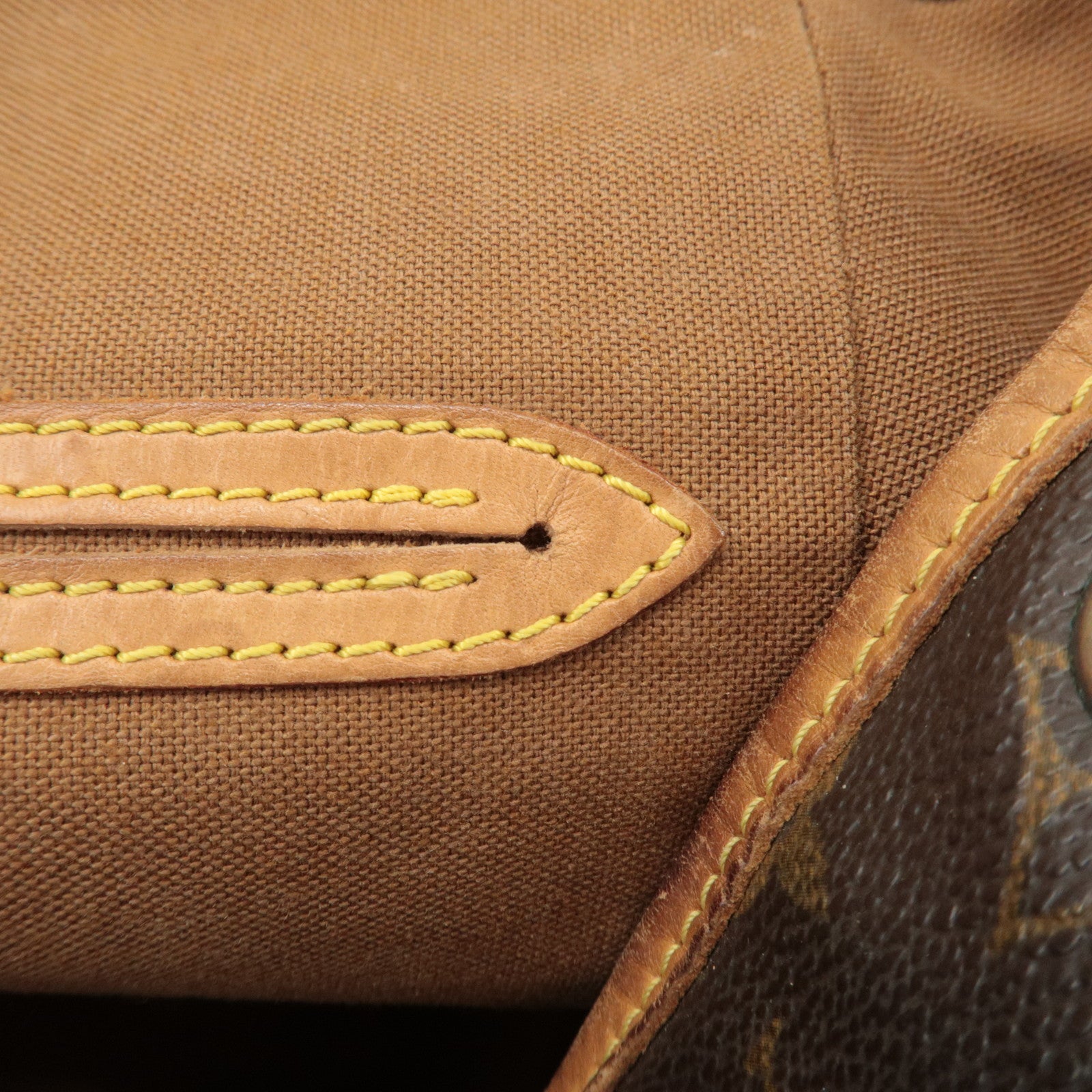 Louis Vuitton Monogram Montsouris MM Backpack Brown M51136 Used