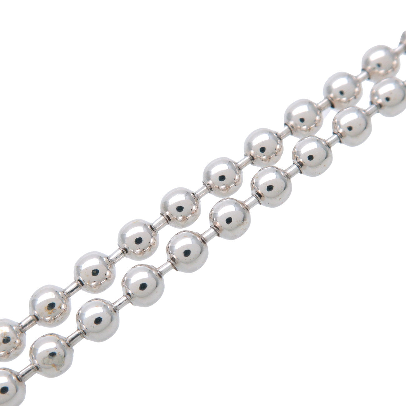 GUCCI Interlocking G Necklace SV925 Silver 216435