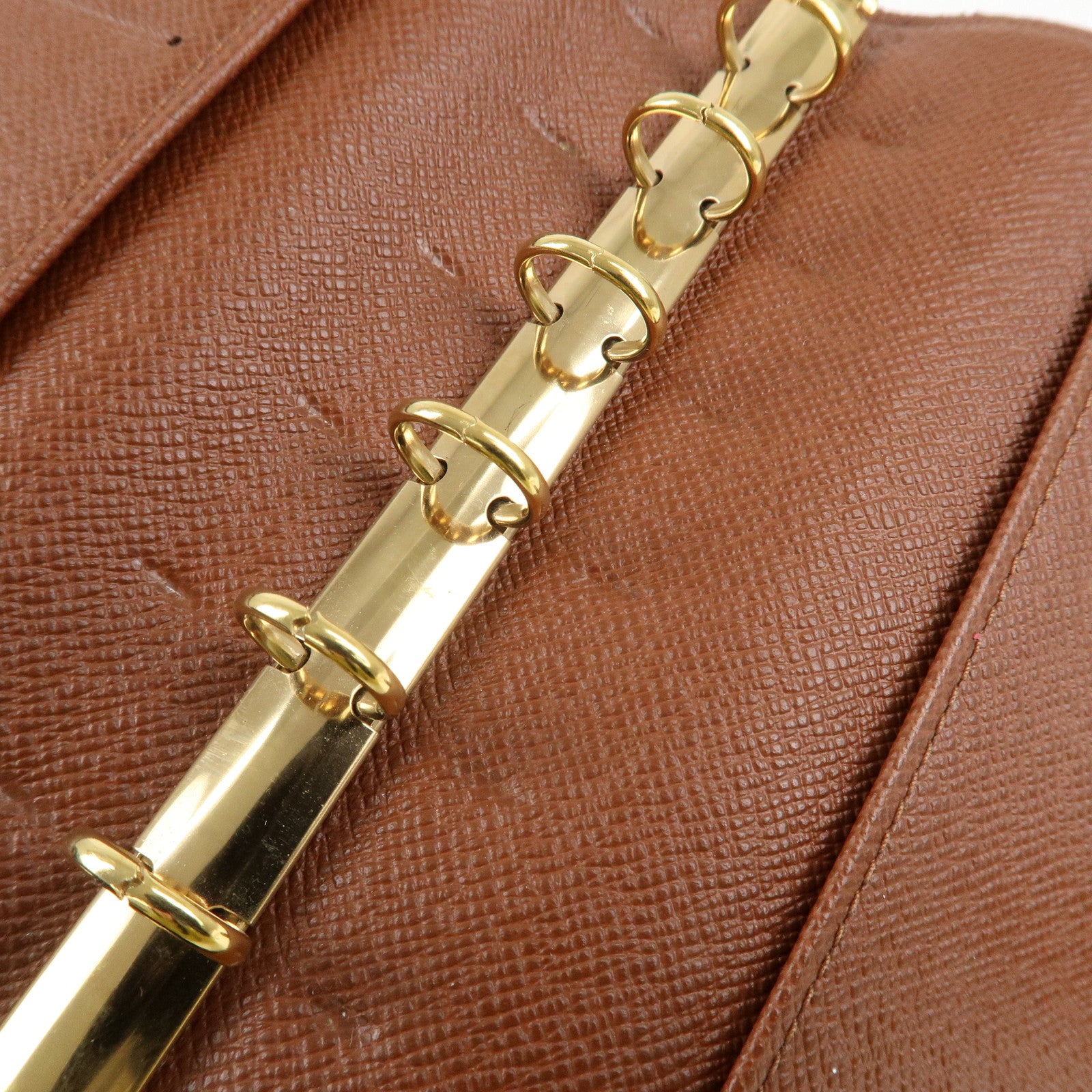 Louis Vuitton Monogram Agenda PM Planner Cover Brown R20005 Used
