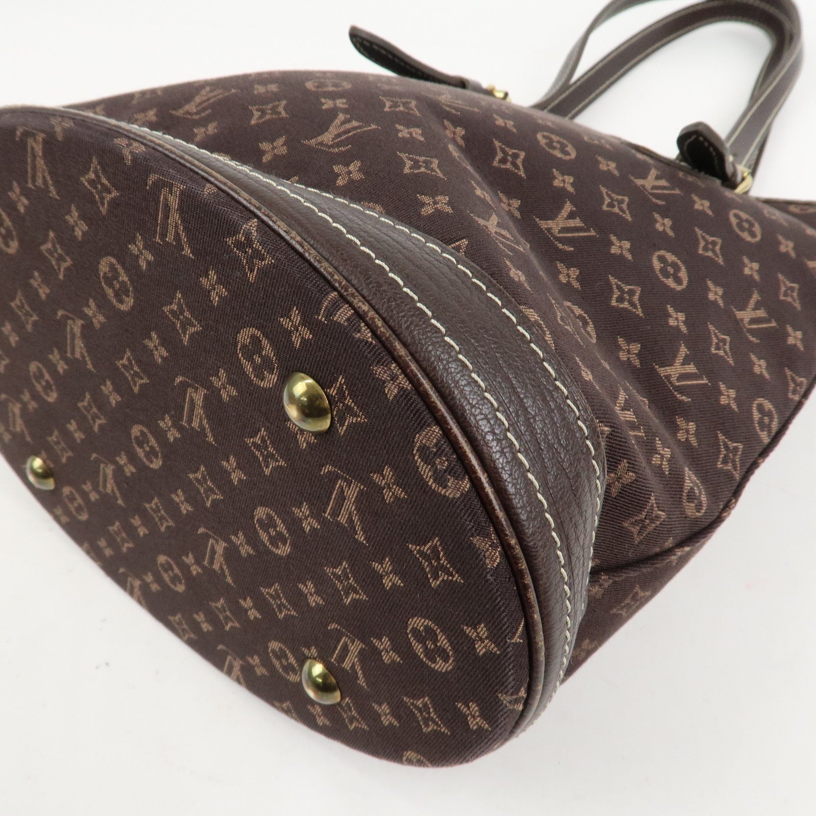 Louis Vuitton Monogram Idylle Mini Lin Bucket PM Hand Bag M95226