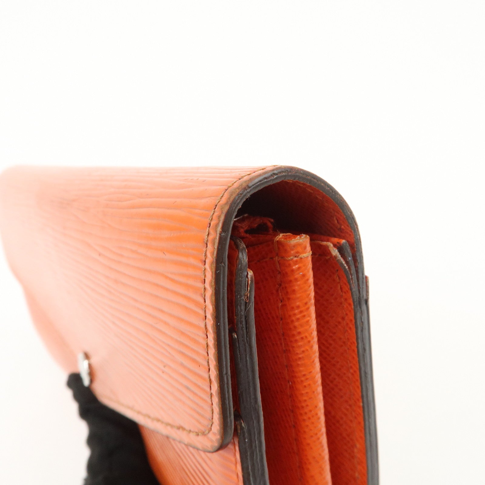 Louis Vuitton Epi leather Portefeuille Sarah Wallet Sunrise M62112
