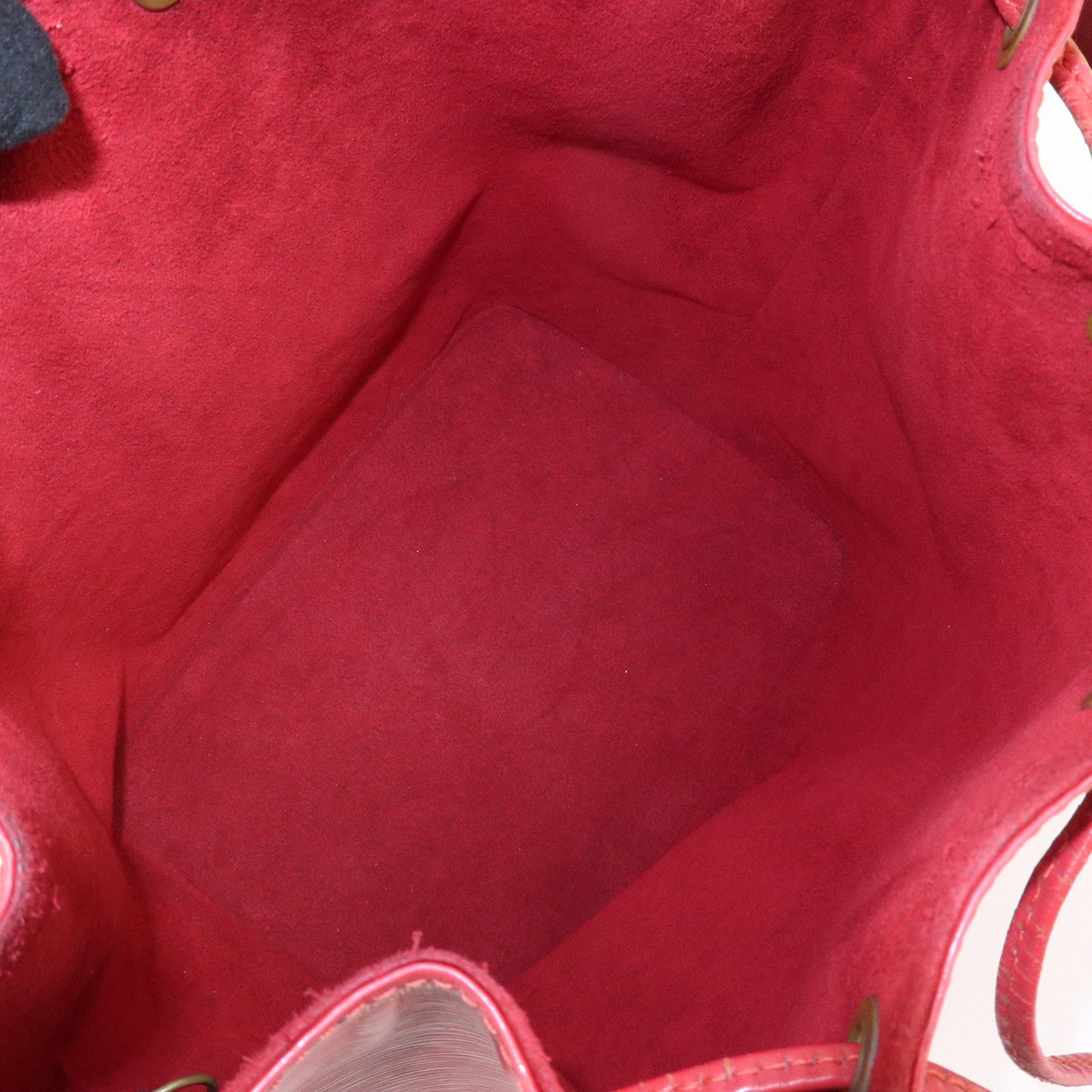 Louis Vuitton Epi Petit Noe Shoulder Bag Castilian Red M44107