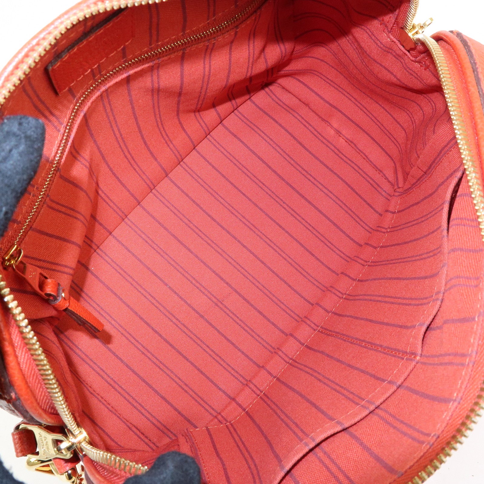 Louis Vuitton Monogram Empreinte Speedy Bandouliere 25 M40758