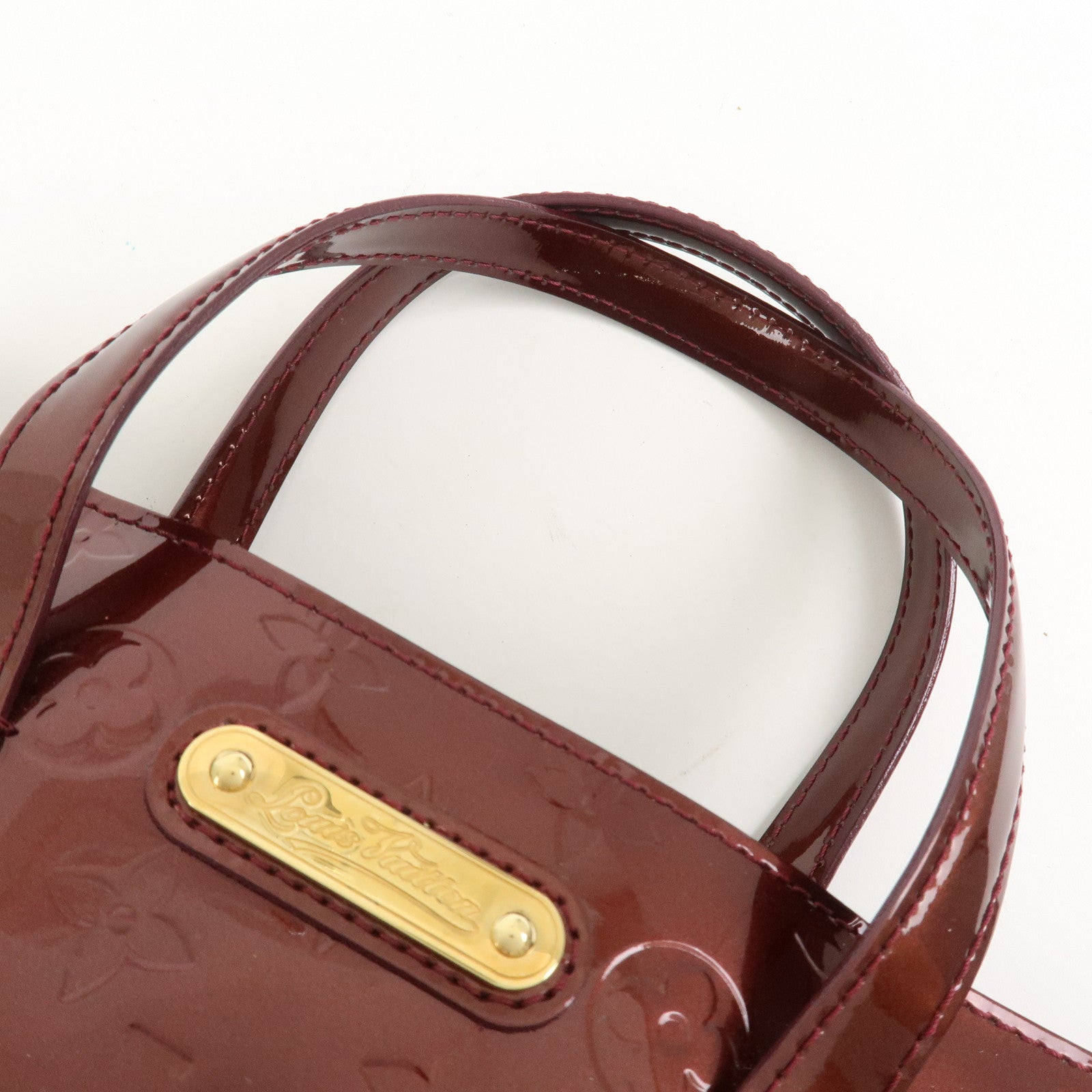 Louis Vuitton Monogram Vernis Wilshire PM Rouge Faurviste M91644