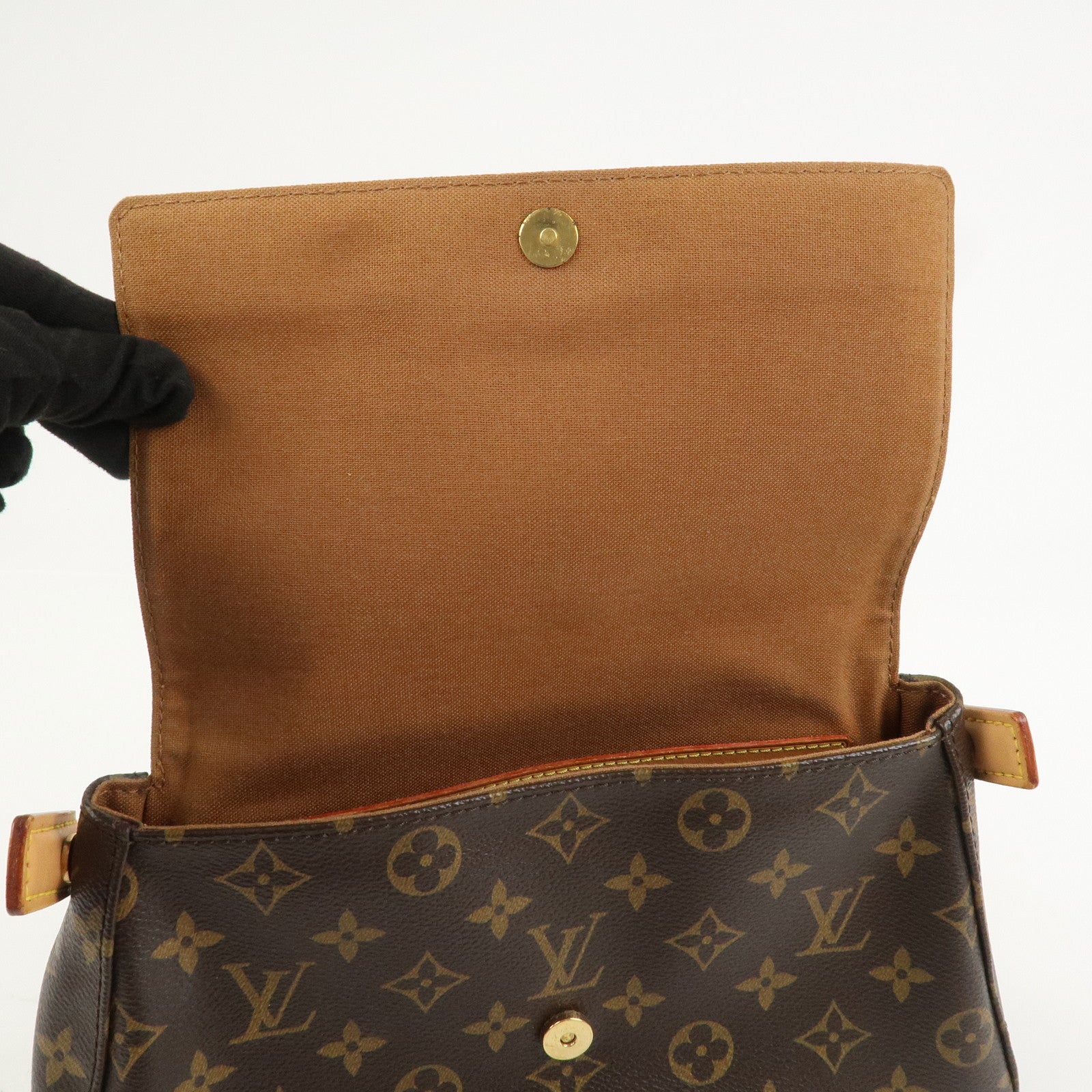 Louis Vuitton Monogram Mini Looping Shoulder Bag Brown M51147
