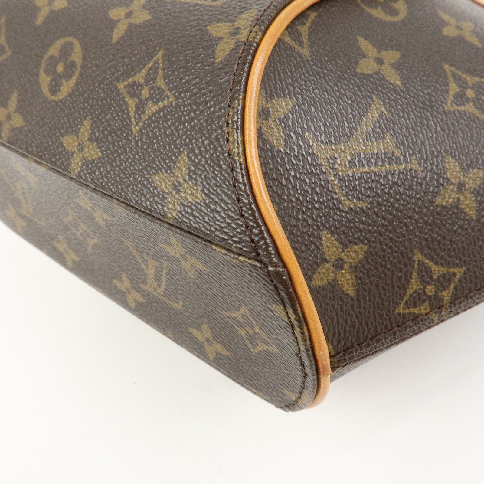 Louis Vuitton Monogram Ellipse PM Hand Bag Brown M51127
