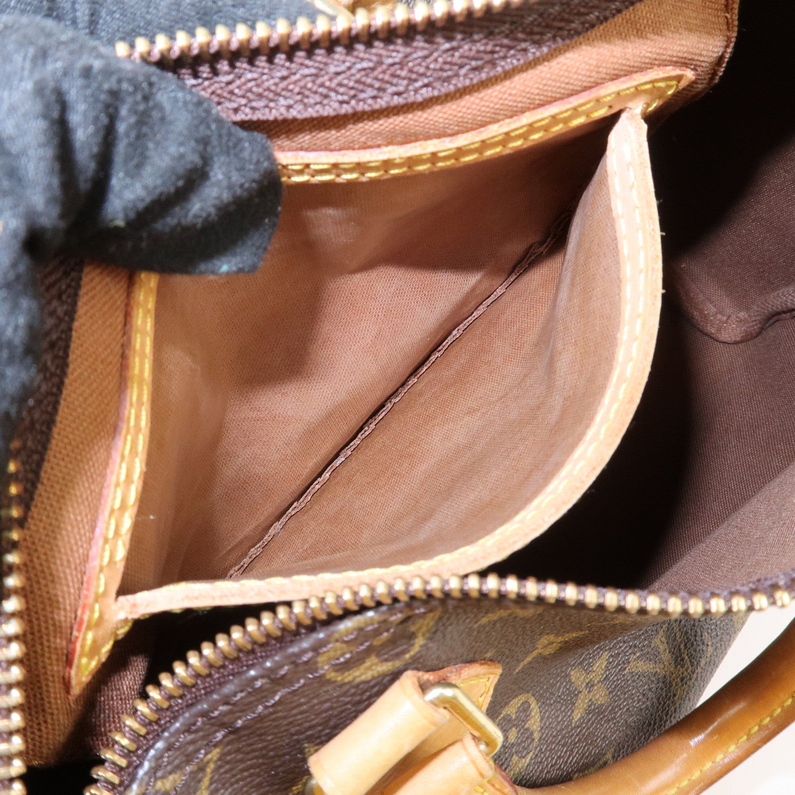 Louis Vuitton Monogram Speedy 25 Hand Bag Boston Bag M41528