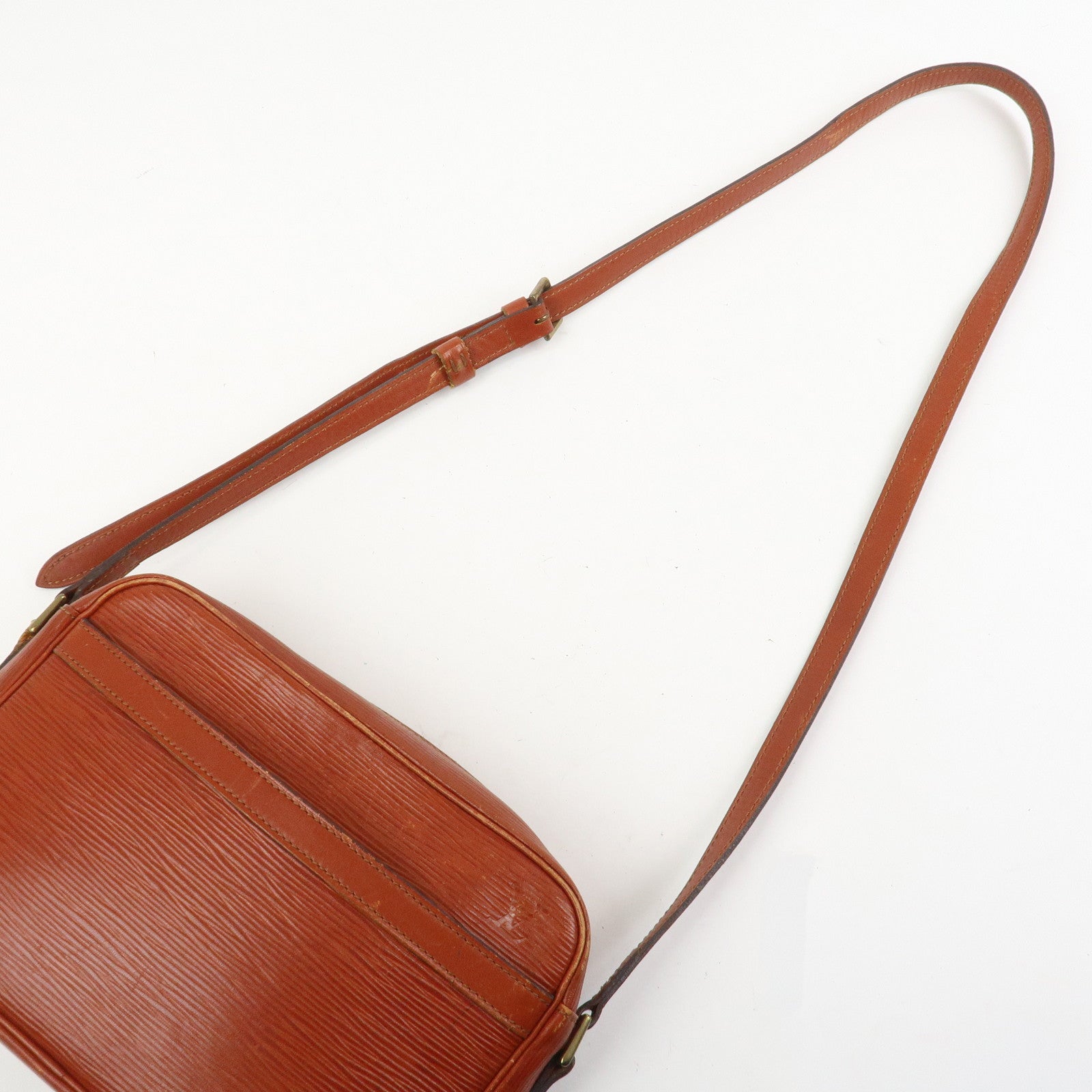 Louis Vuitton Epi Trocadero 24 Shoulder Bag Kenya Brown M52313