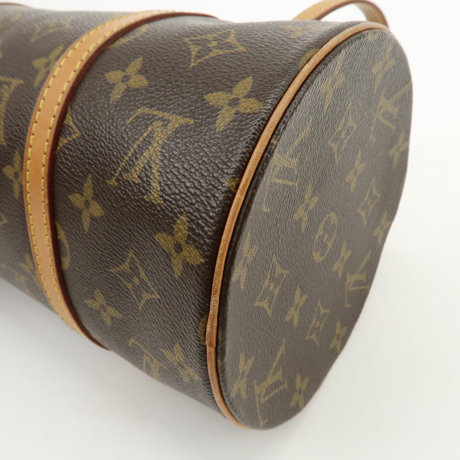 Louis Vuitton Monogram Papillon 30 Hand Bag New Style Brown M51385
