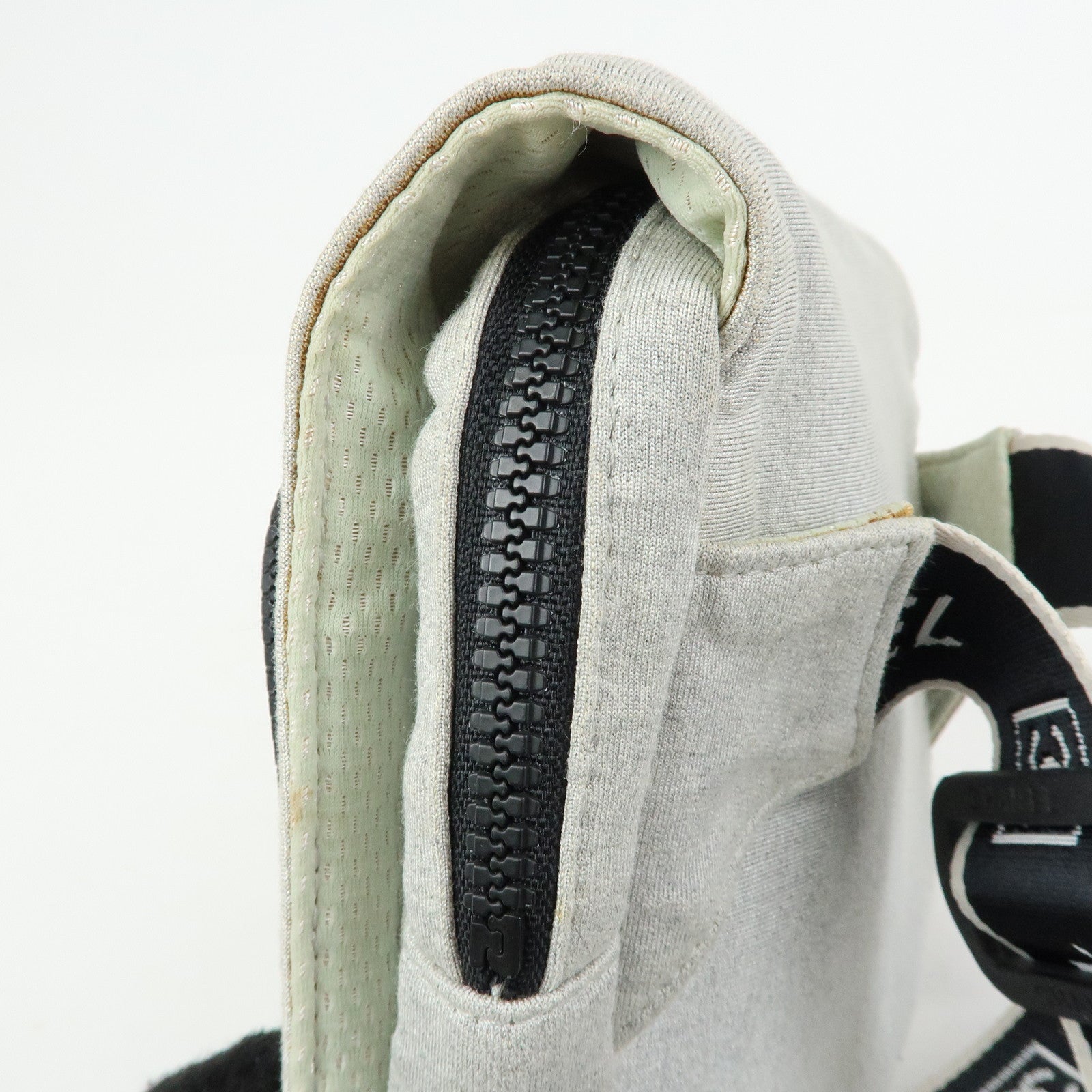 CHANEL CHANEL Sports Cotton Waist Bag Body Bag Gray