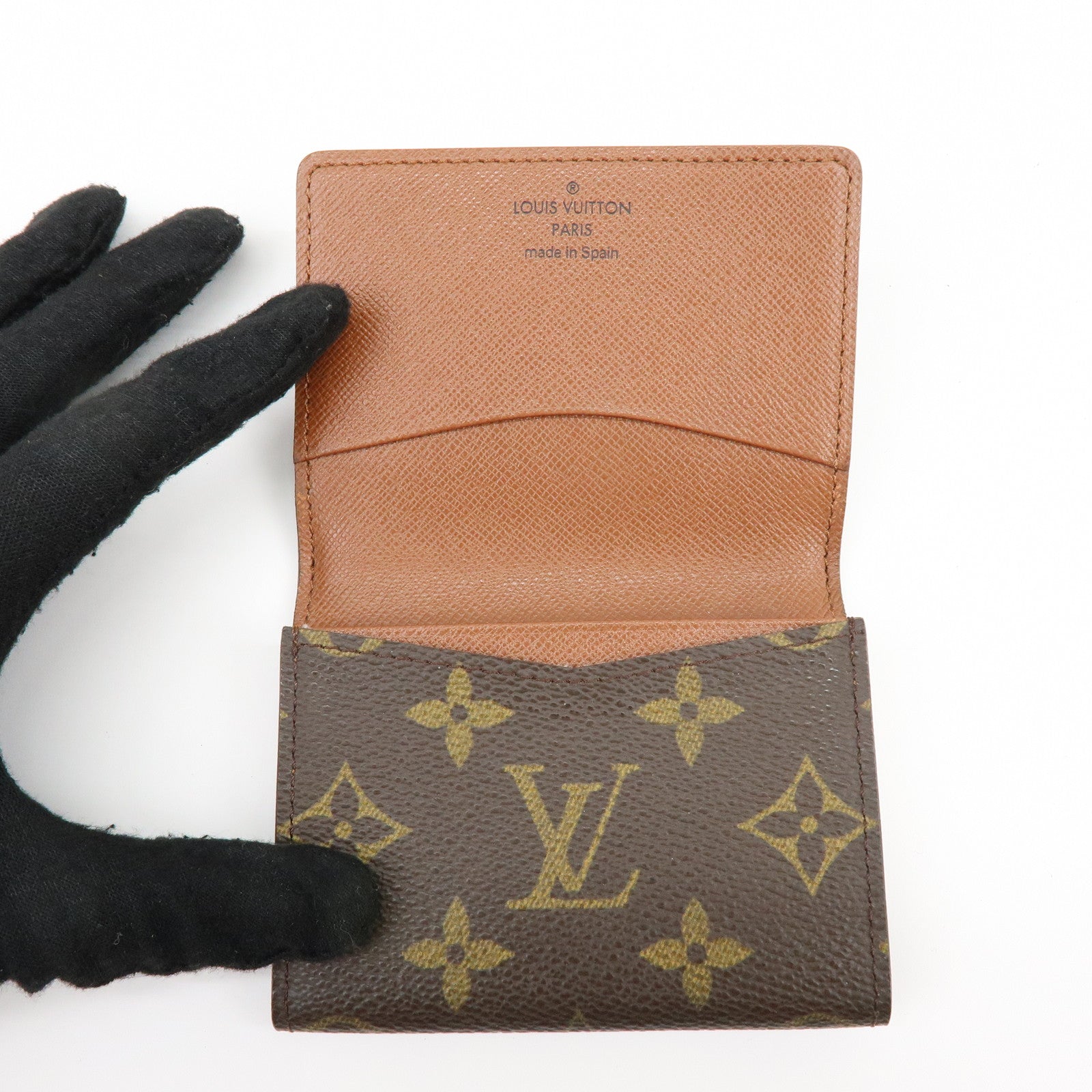 Louis Vuitton Monogram Set of 2 Envelope Carte de Visite M62920