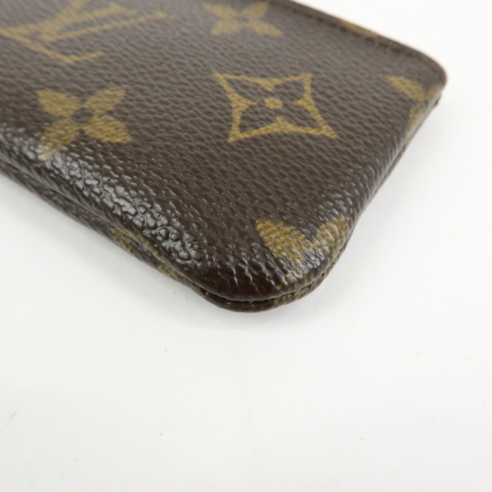 Louis Vuitton Monogram Pochette Cles Coin Case Key Case M62650