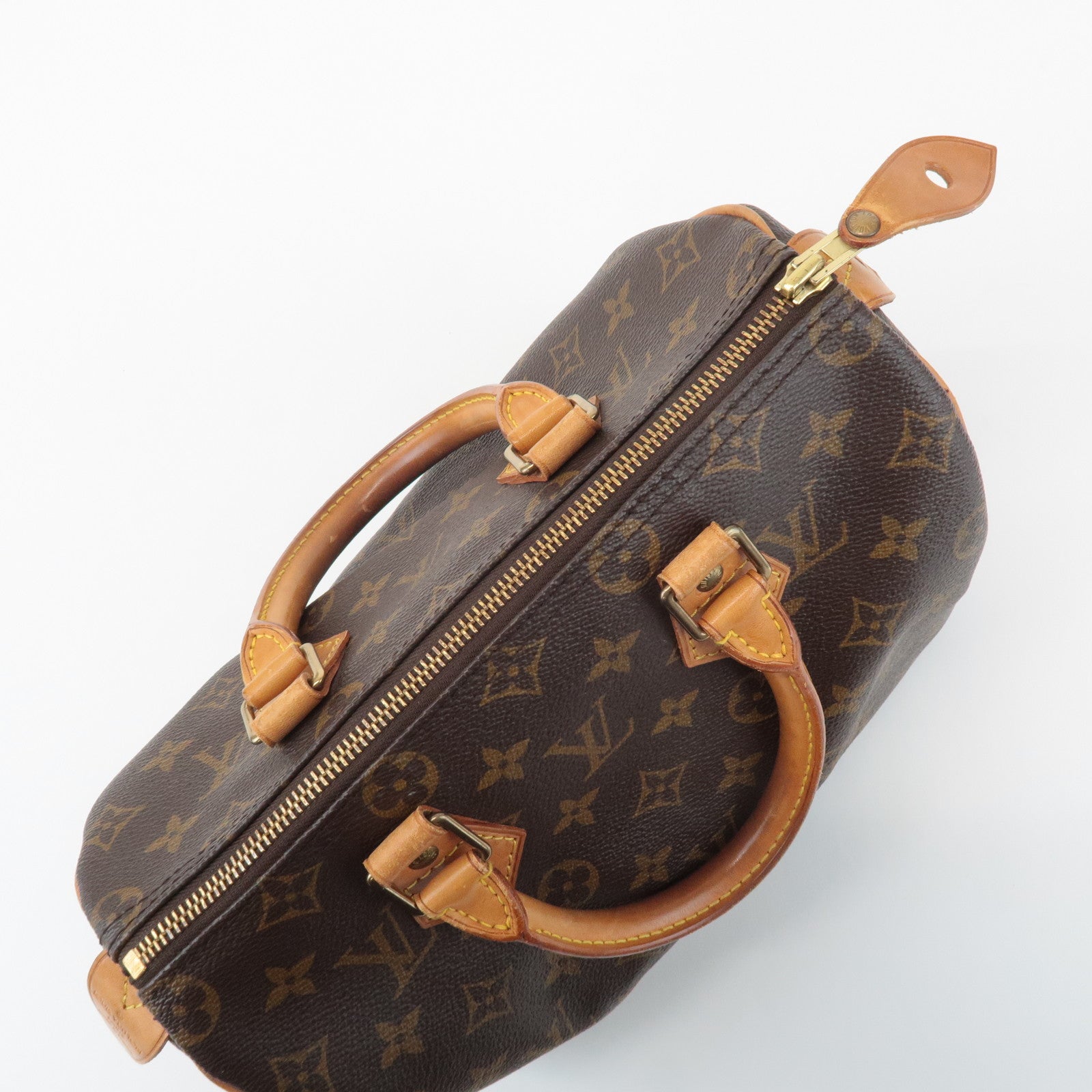 Louis Vuitton Monogram Speedy 25 Hand Bag Boston Bag M41528