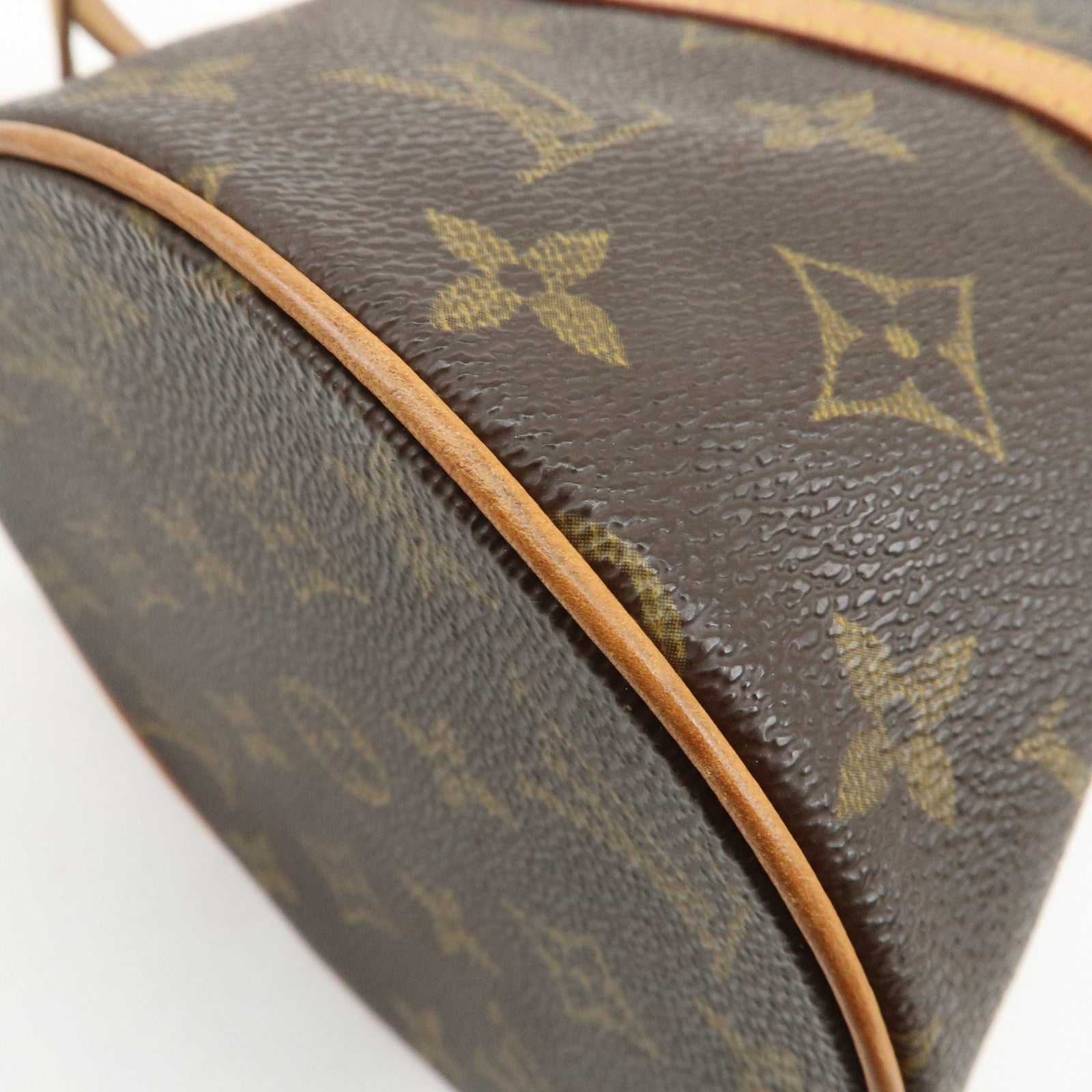 Louis Vuitton Monogram Papillon 30 Hand Bag Brown M51385