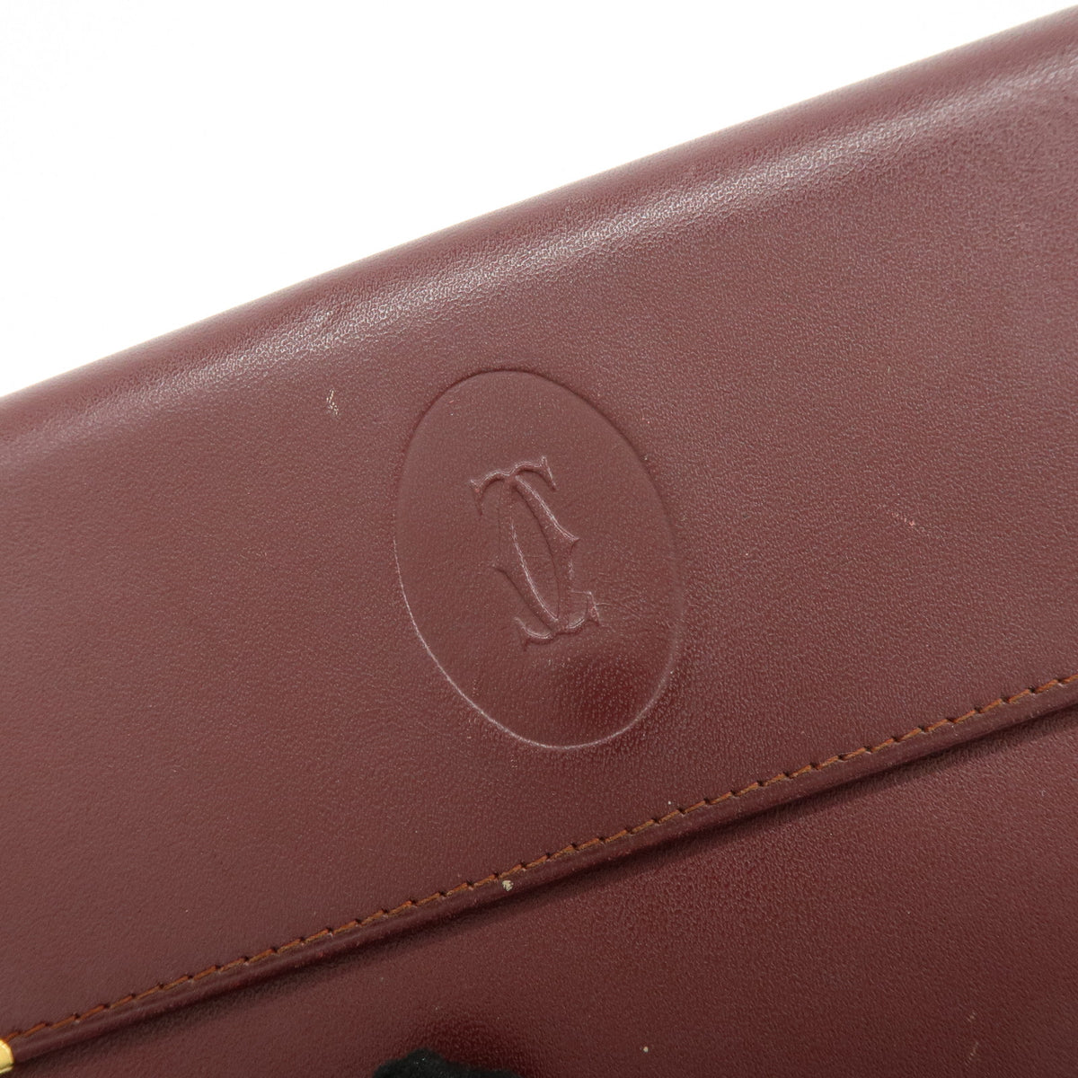 Cartier Must de Cartier Set of 3 Calf Skin Wallet 4 Ring Key Case