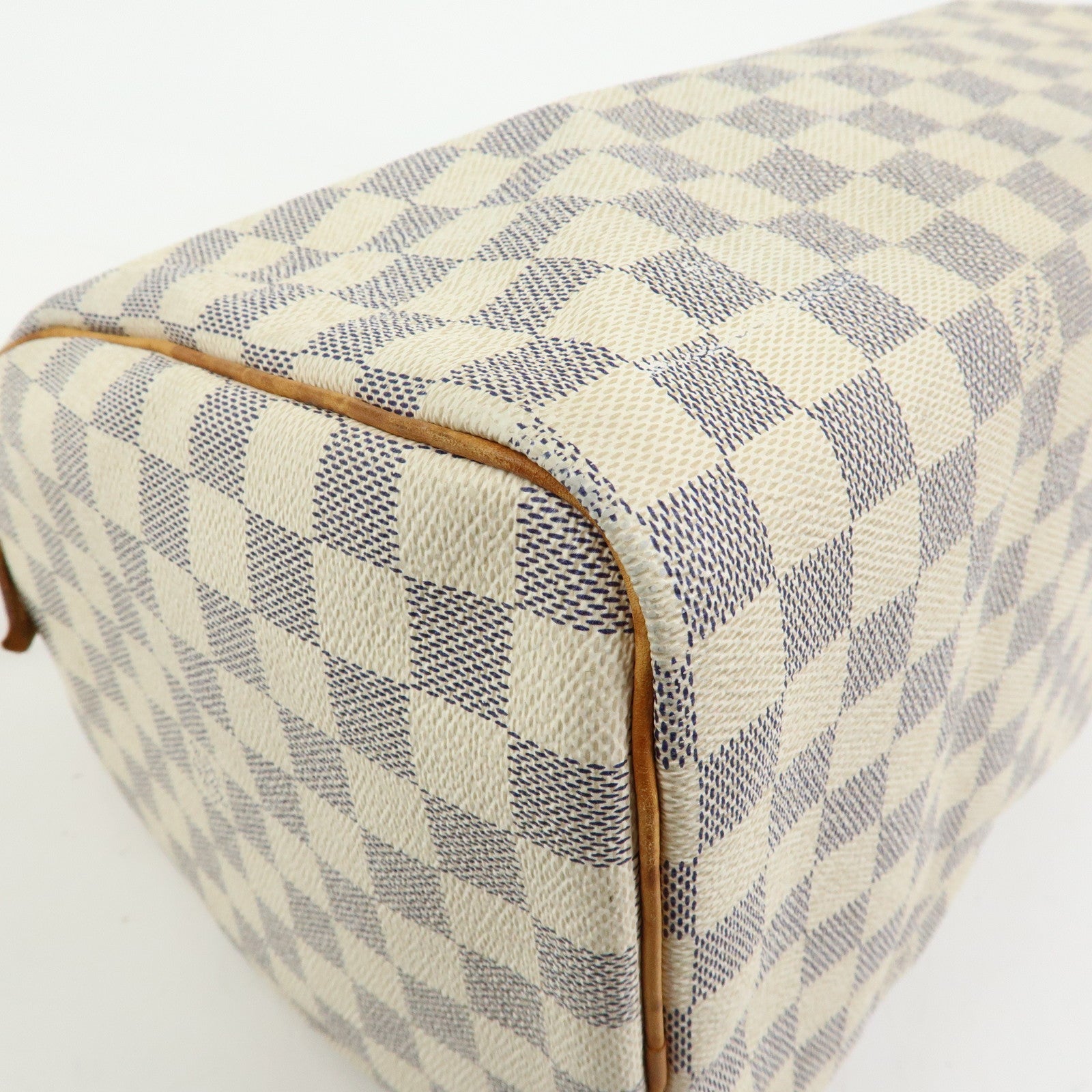 Louis Vuitton Damier Azur Speedy 35 Boston Bag Hand Bag N41535