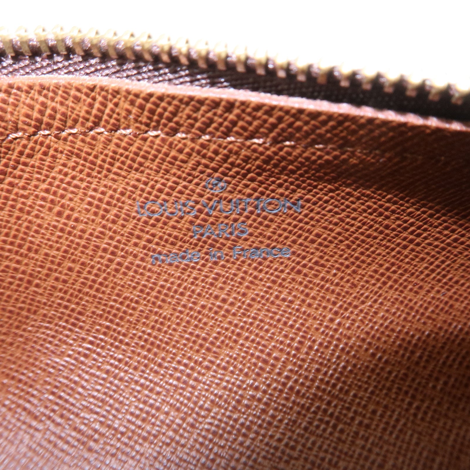 Louis Vuitton Monogram Mini Pouch for Papillon Bag Brown