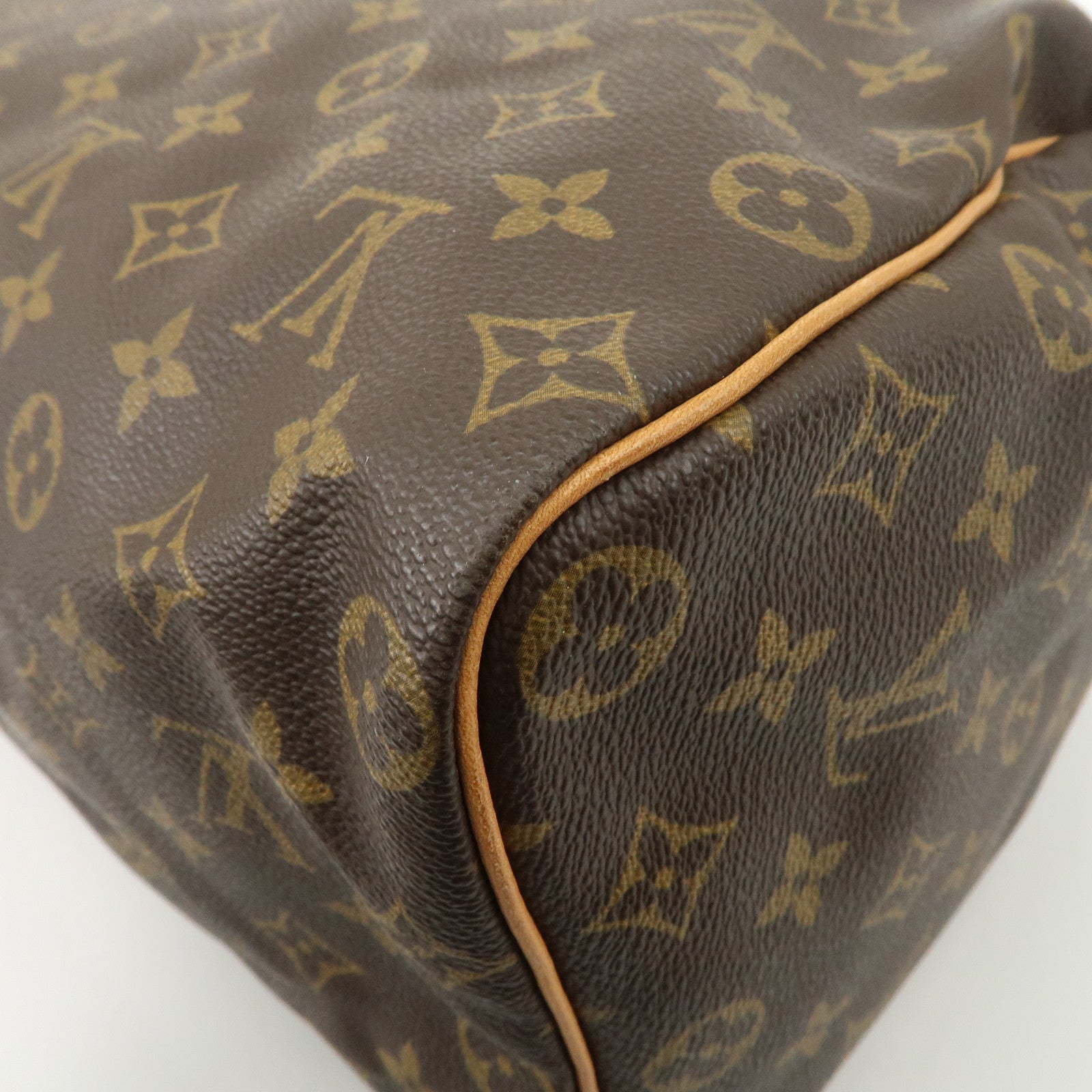 Louis Vuitton Monogram Speedy 40 Boston Bag Brown M41522