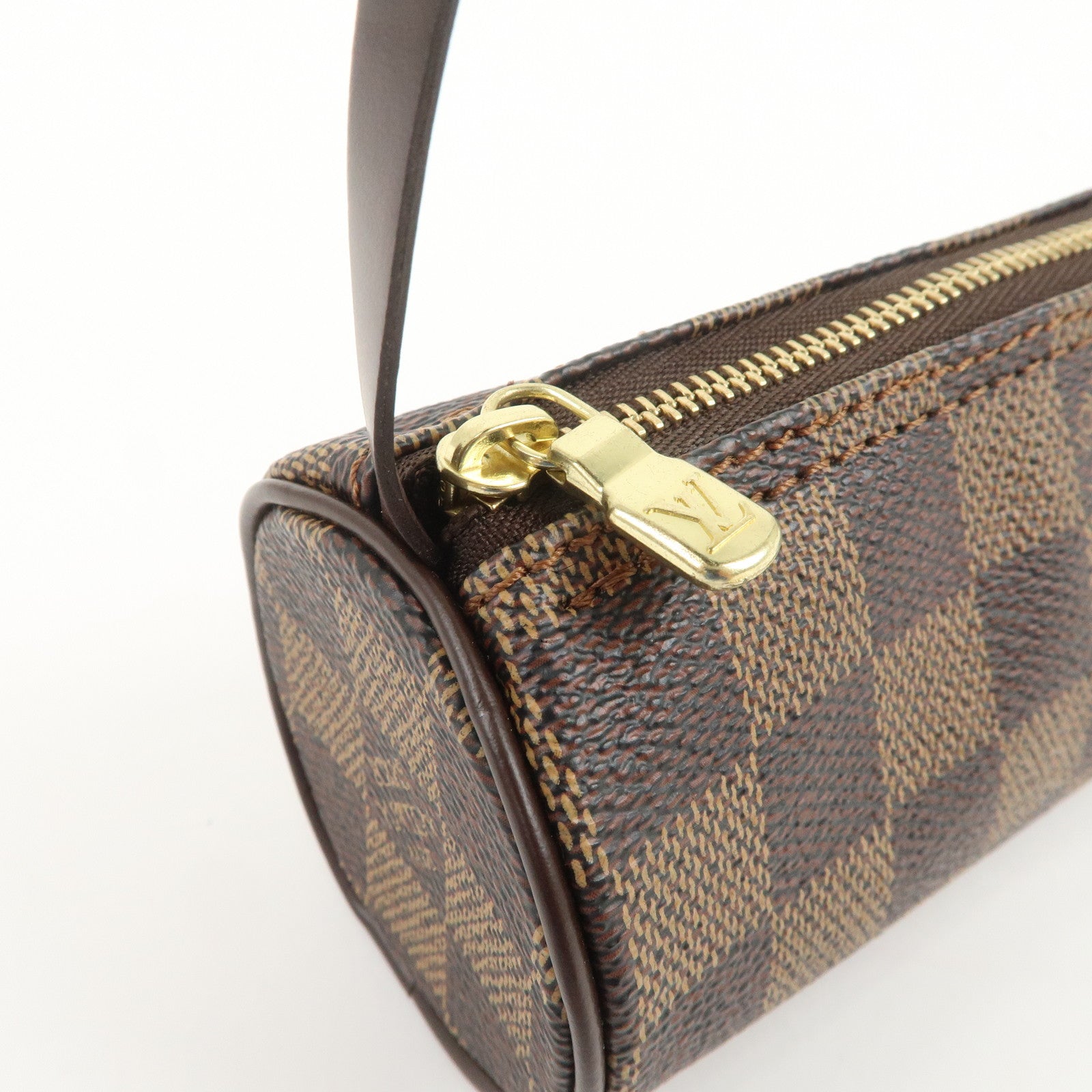 Louis Vuitton Damier Mini Pouch for Papillon Bag Damier Ebene