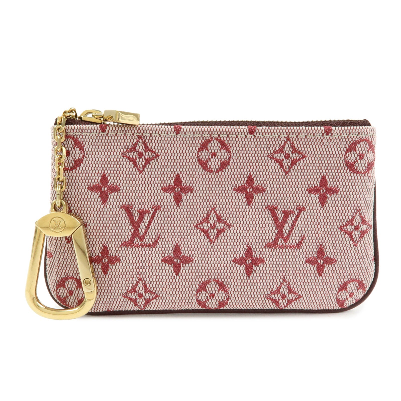 Louis Vuitton Monogram Mini Pochette Cles Coin Case Cerise M92238