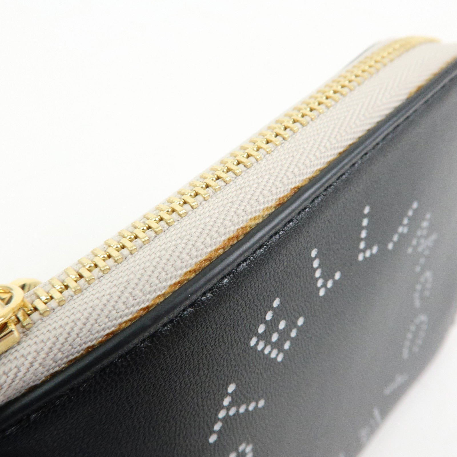 STELLA MCCARTNEY Faux Vegan Leather Compact Wallet Card Case