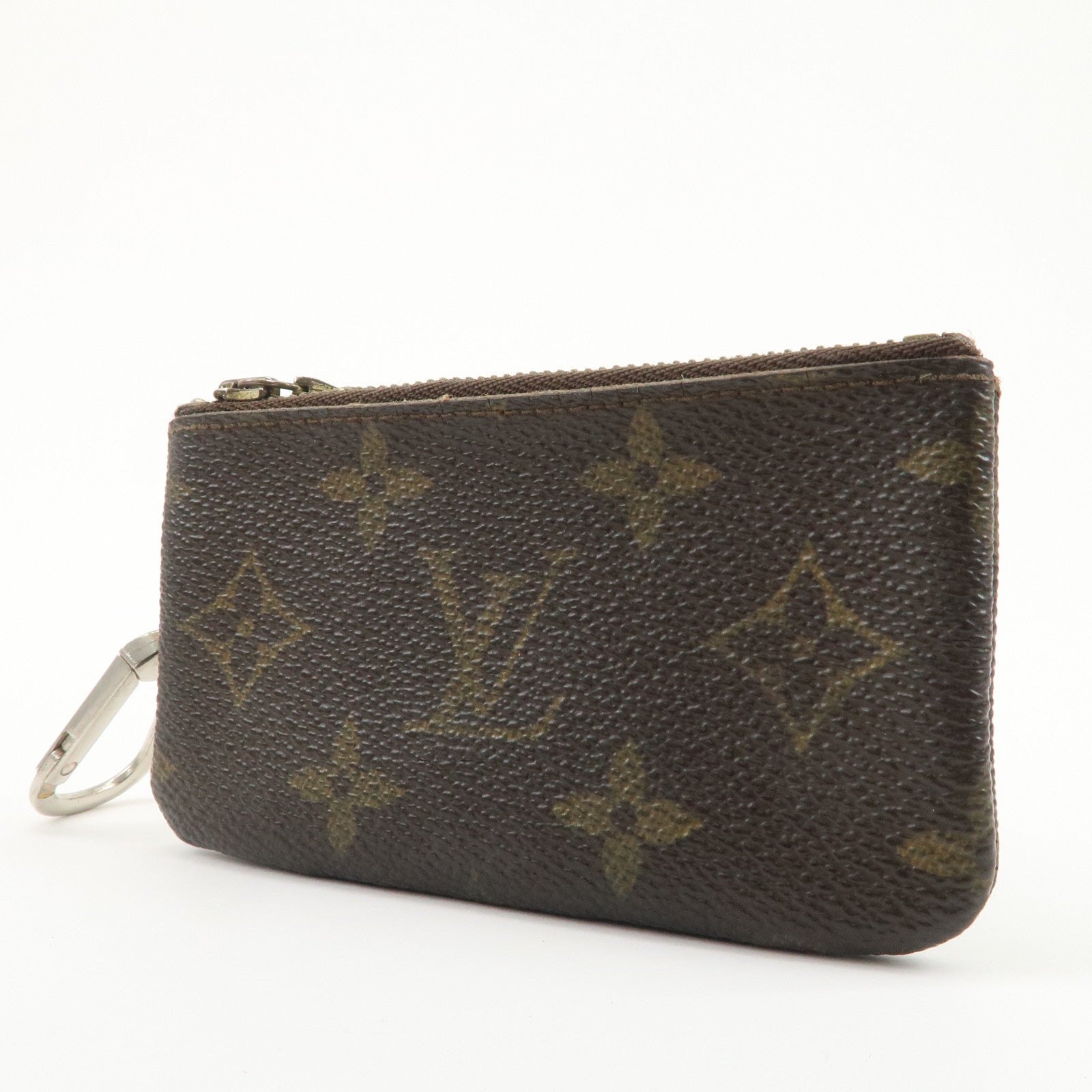 Louis Vuitton Monogram Pochette Cles Coin Case Key Case M62650
