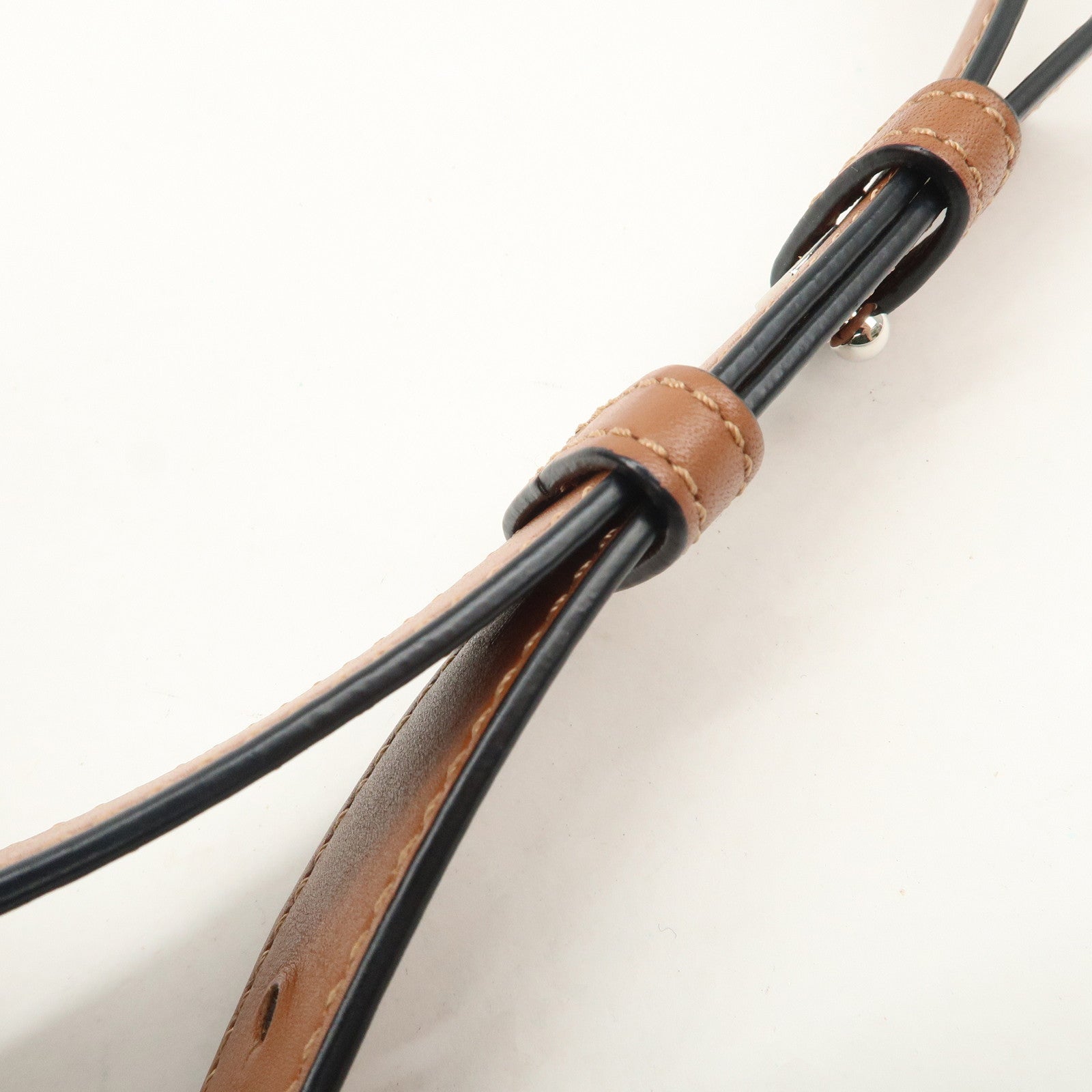 LOEWE Leather Hammock Medium Hand Bag Shoulder Bag Tan Used