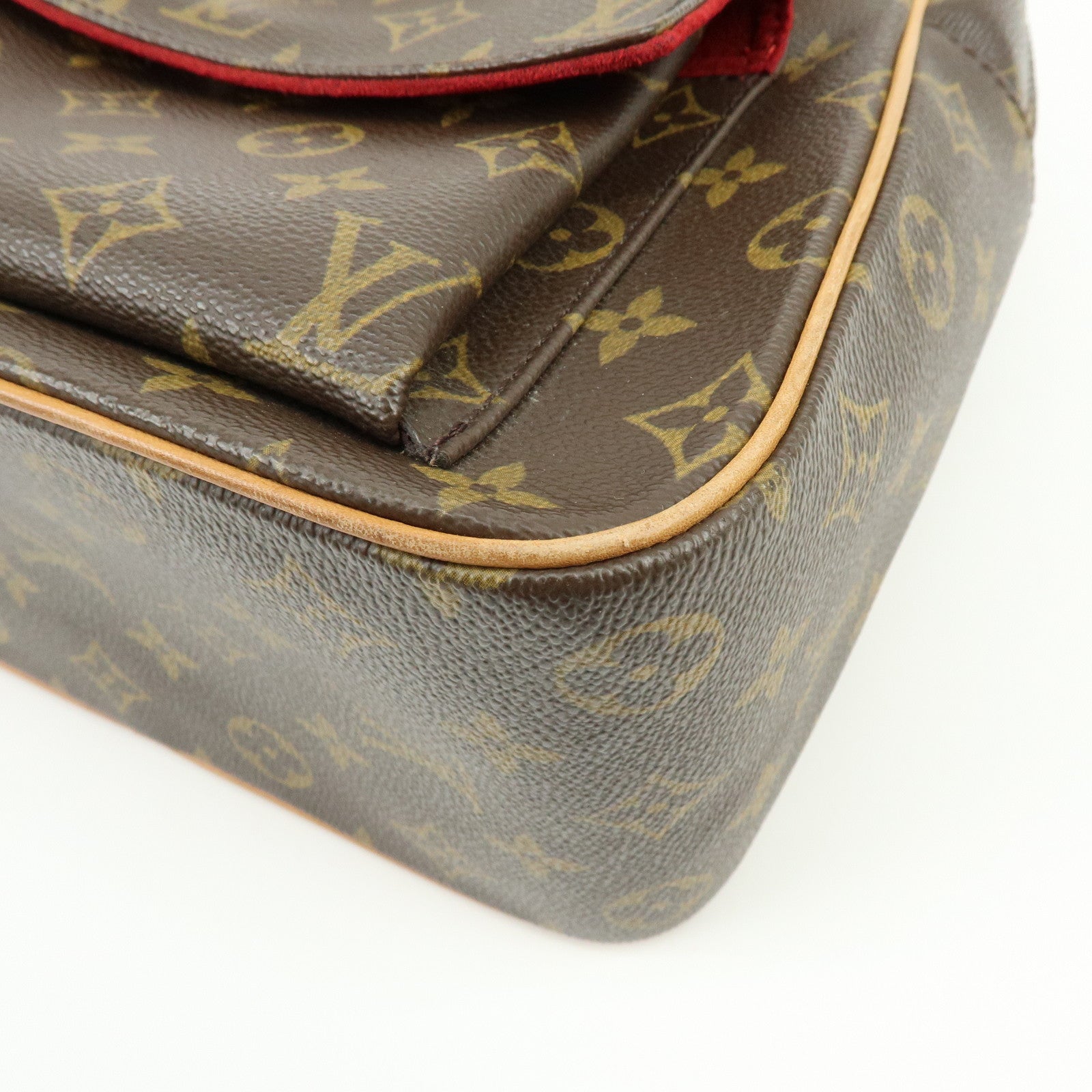 Louis Vuitton Monogram Excentri Cite Canvas Hand Bag Brown M51161