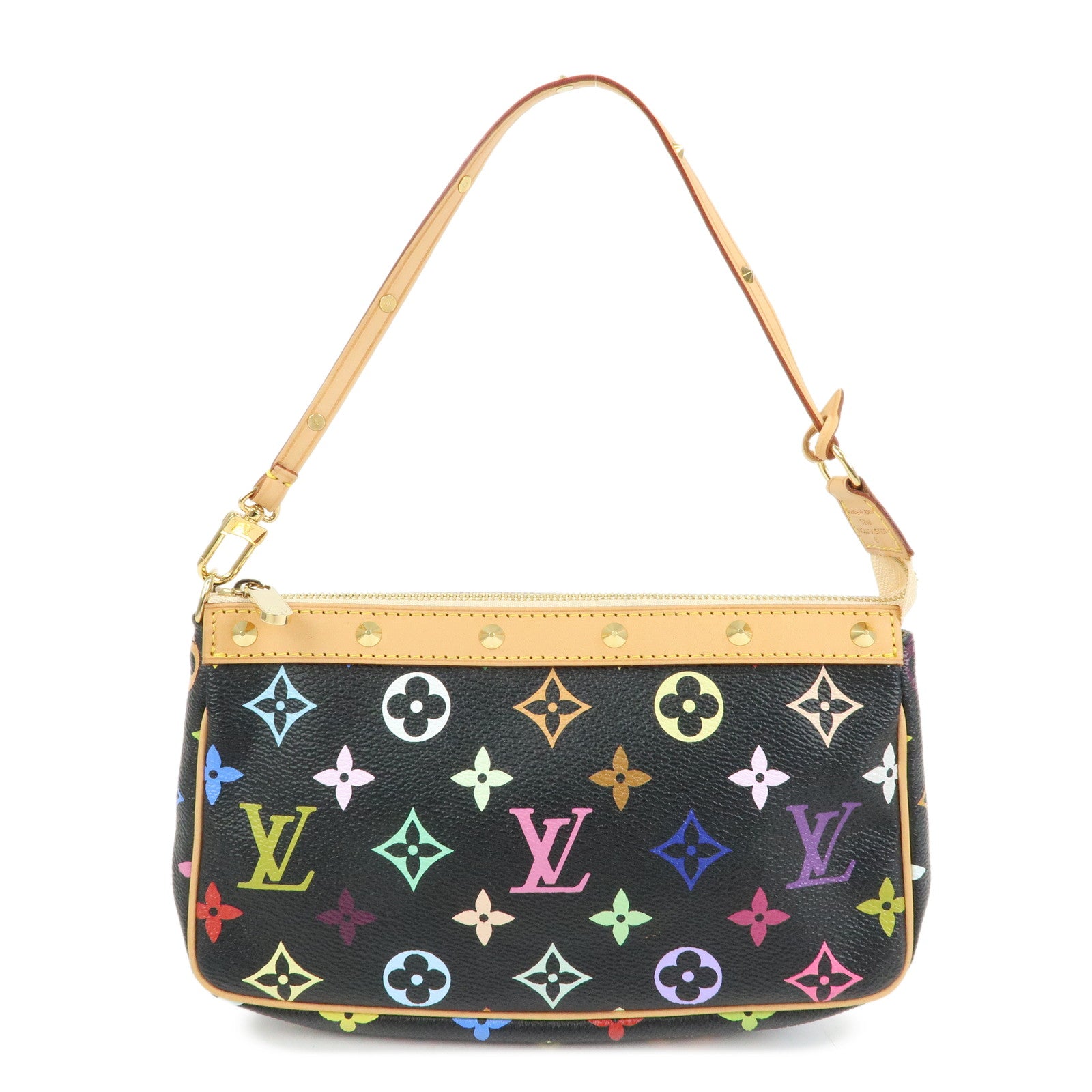 Louis Vuitton Monogram Multicolor Pochette Accessoires Noir M92648