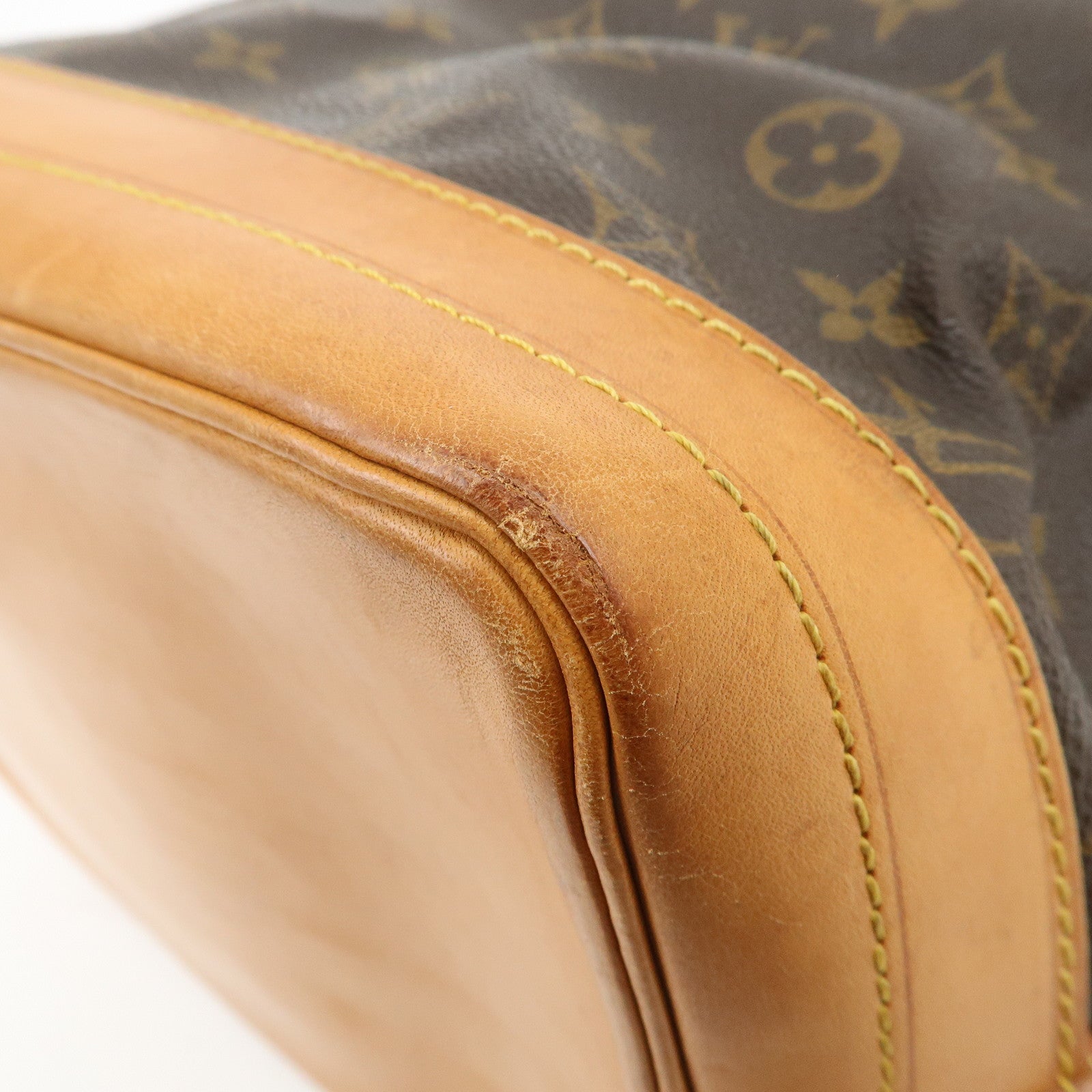 Louis Vuitton Monogram Noe Shoulder Bag Hand Bag Brown M42224