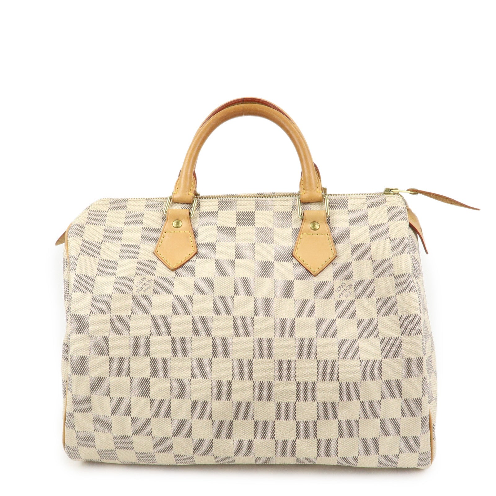 Louis Vuitton Damier Azur Speedy 30 Boston Bag Hand Bag N41533