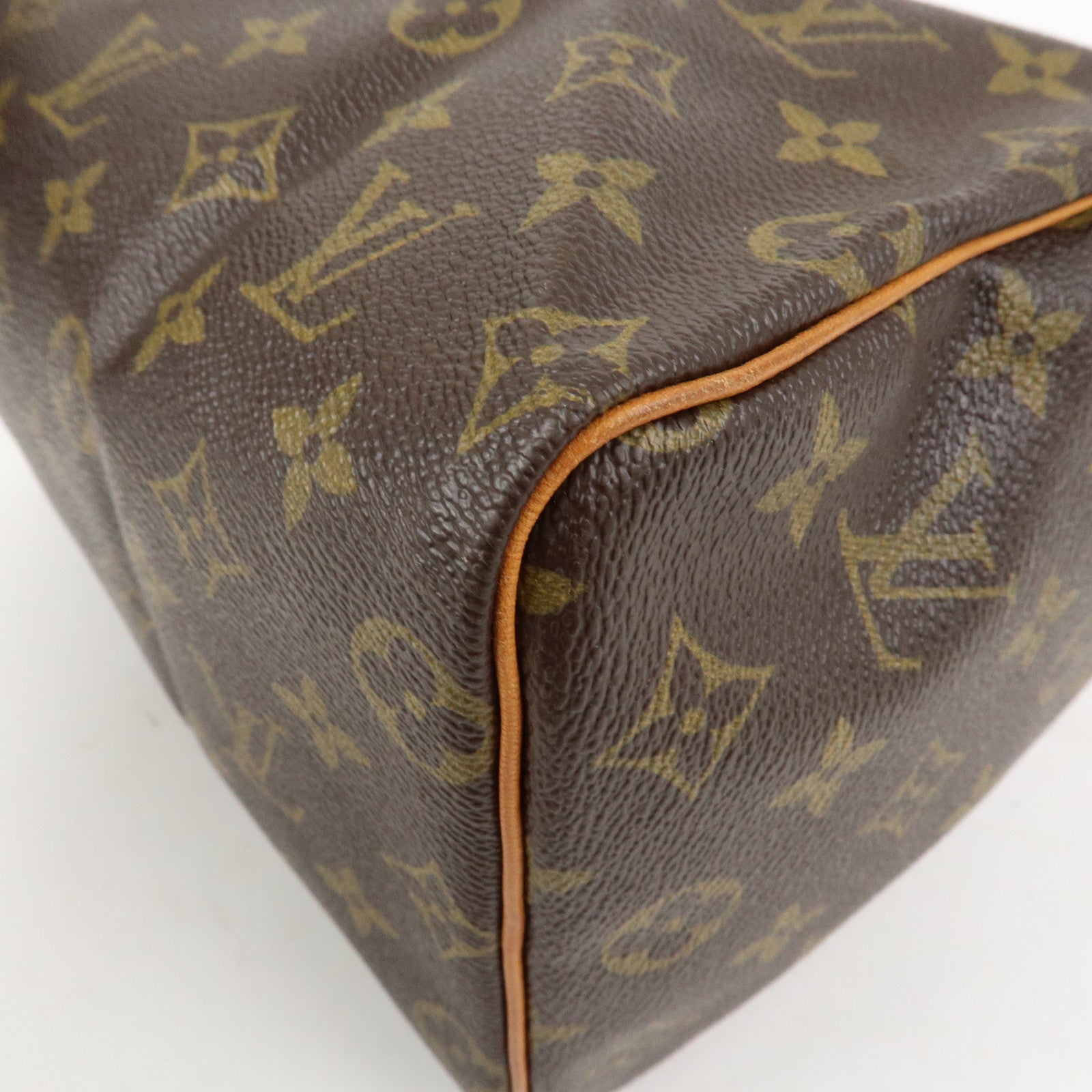 Louis Vuitton Monogram Speedy 25 Boston Bag Hand Bag Brown M41528
