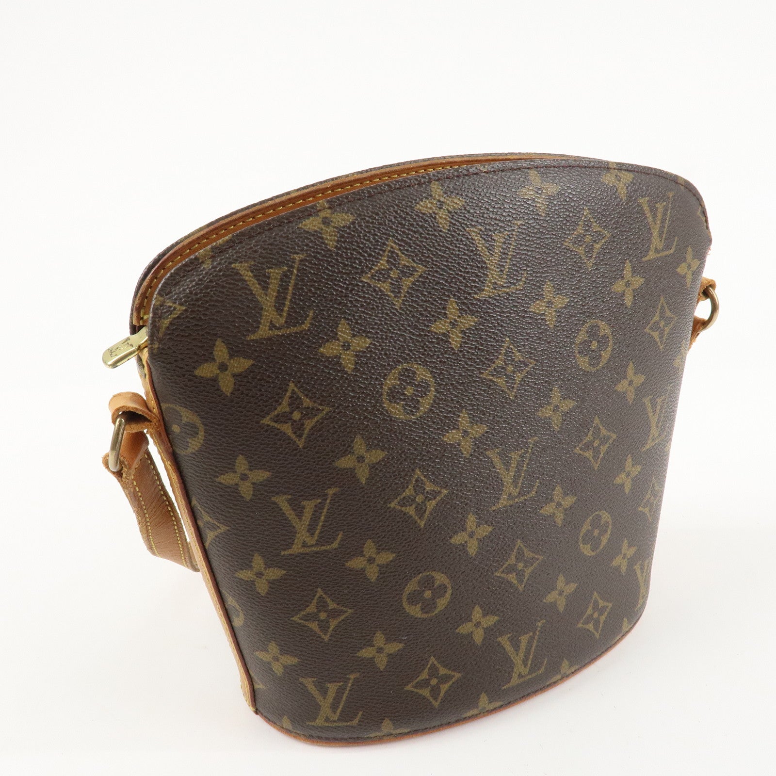 Louis Vuitton Monogram Drouot Cross Body Shoulder Bag M51290 Used