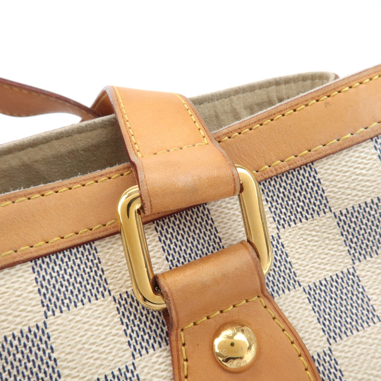 Louis Vuitton Damier Azur Hampstead PM Hand Bag Shoulder Bag N51207