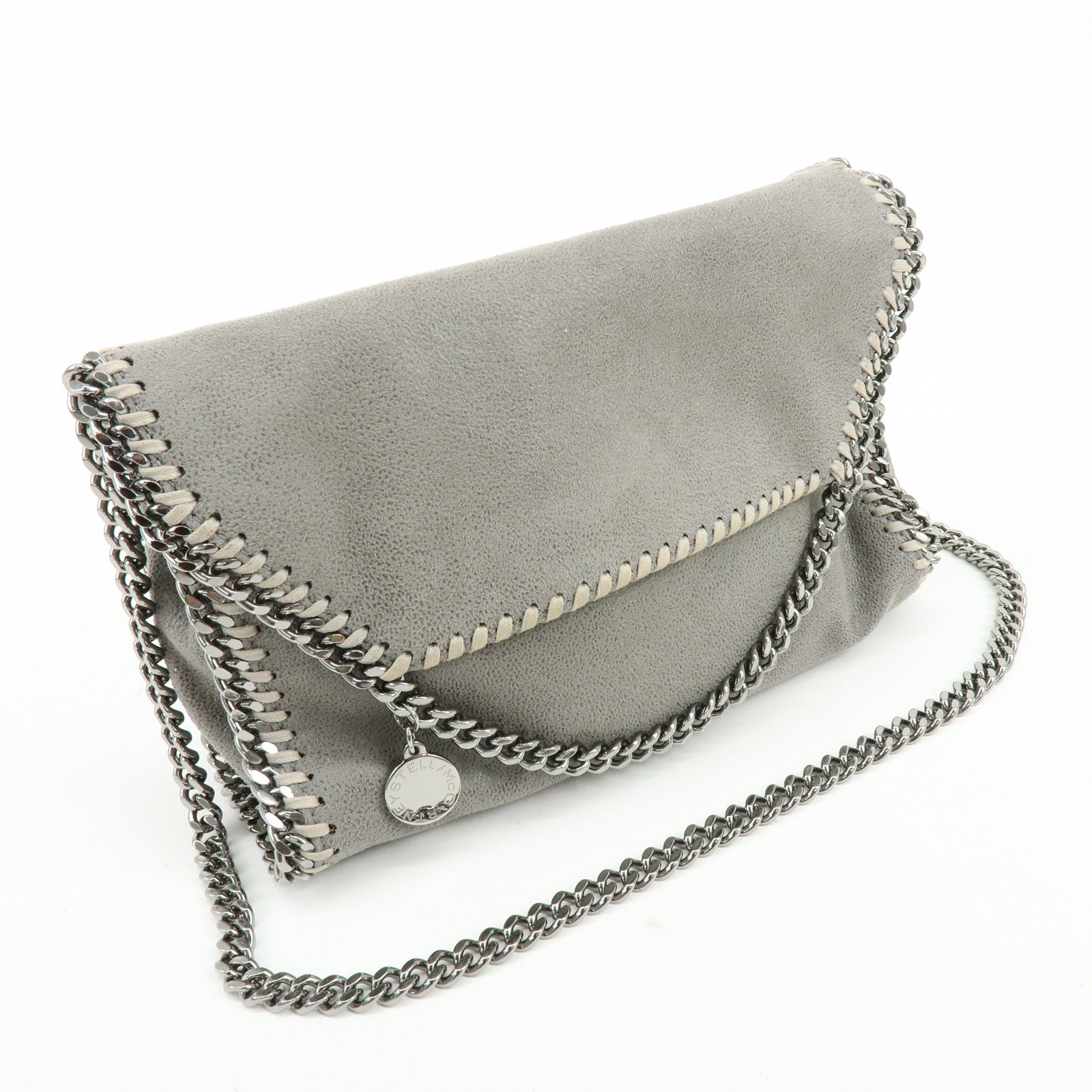 STELLA MCCARTNEY Falabella 2Way Bag Chain Shoulder Bag Gray