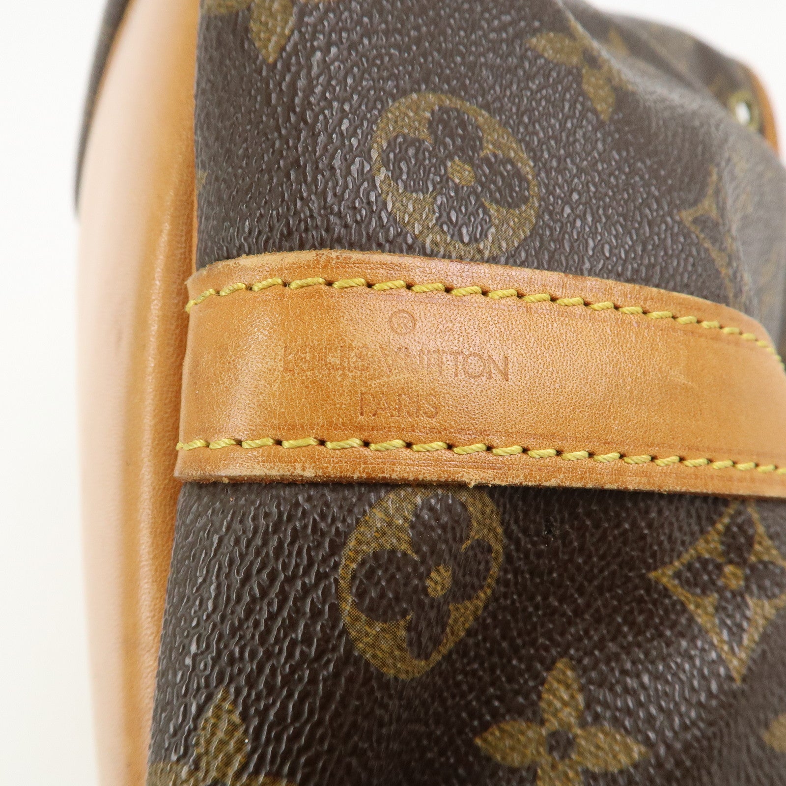 Louis Vuitton Monogram Canvas Petit Noe Shoulder Bag Brown M42226