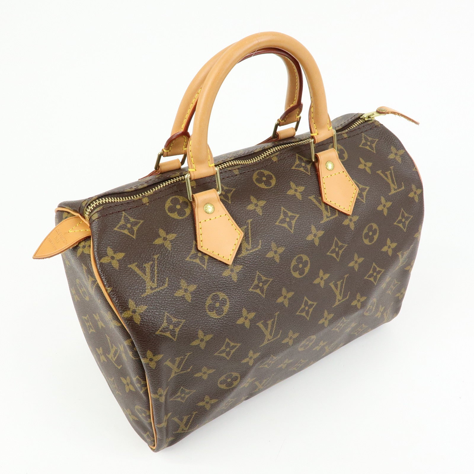 Louis Vuitton Monogram Speedy 30 Boston Bag Hand Bag Brown M41526
