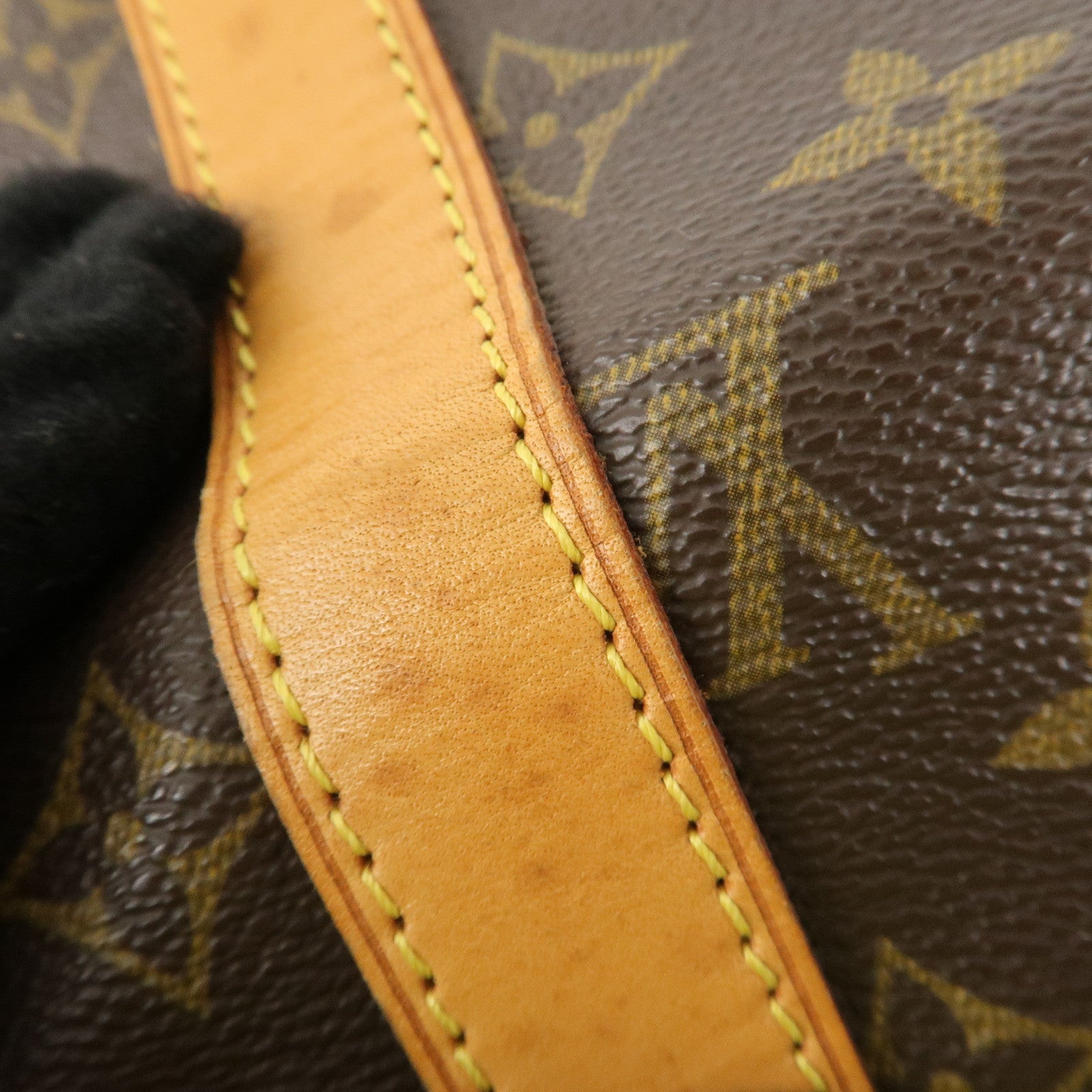 Louis Vuitton Monogram Keep All 45 Boston Bag Brown M41428 Used