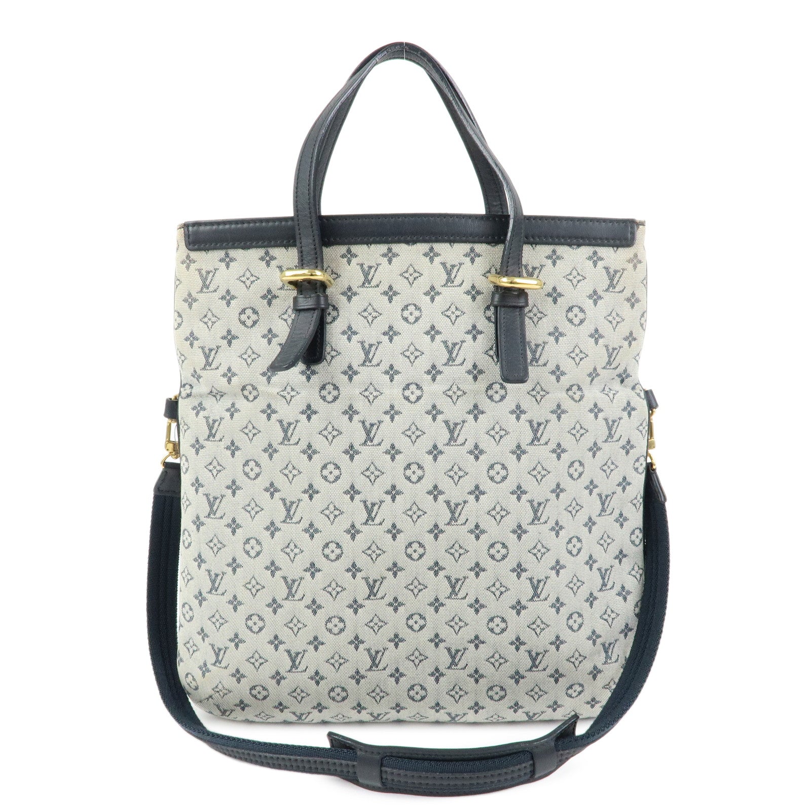 Louis Vuitton Monogram Mini Francoise Shoulder Bag Blue M92208
